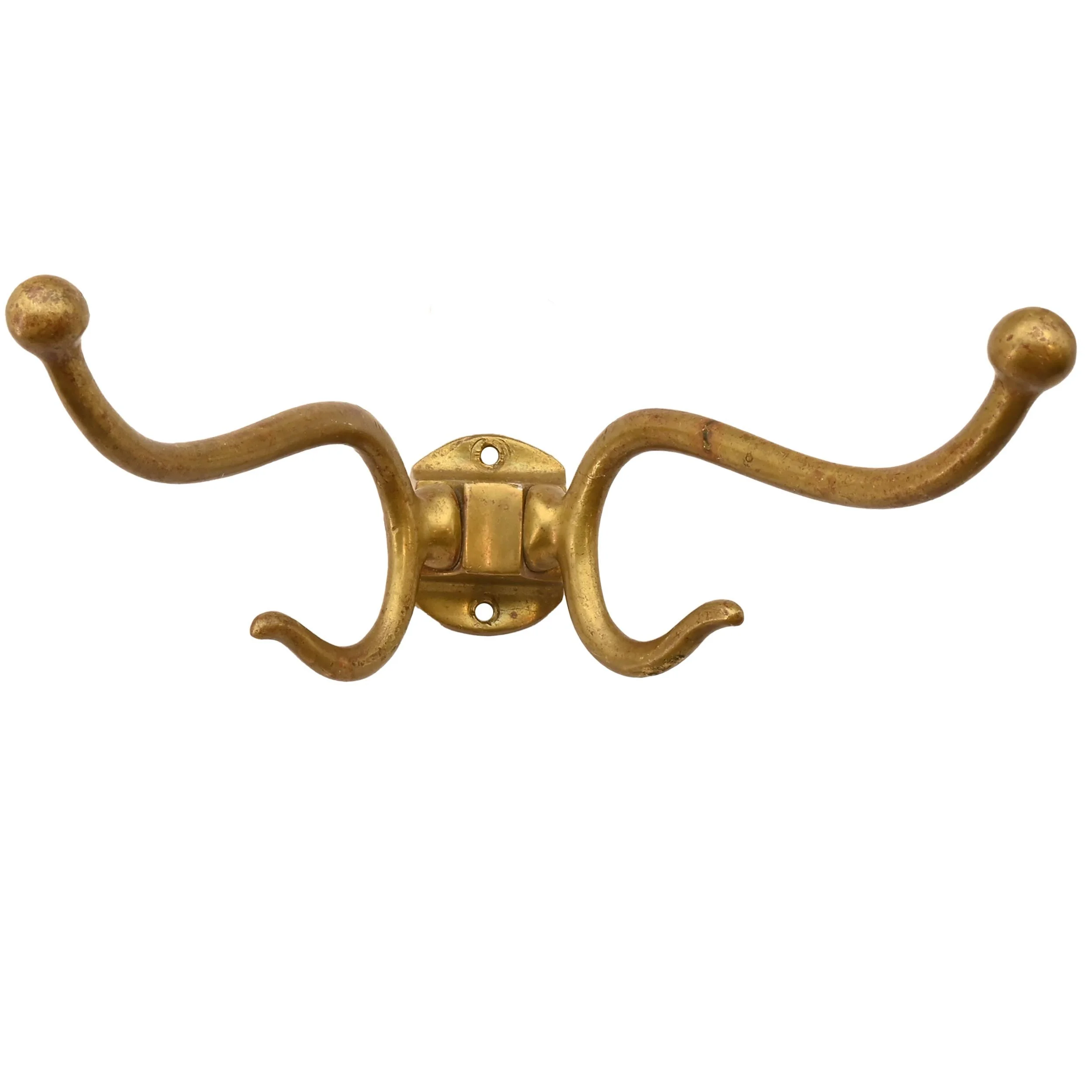 27730 2 arm brass cloak hook 1.jpg