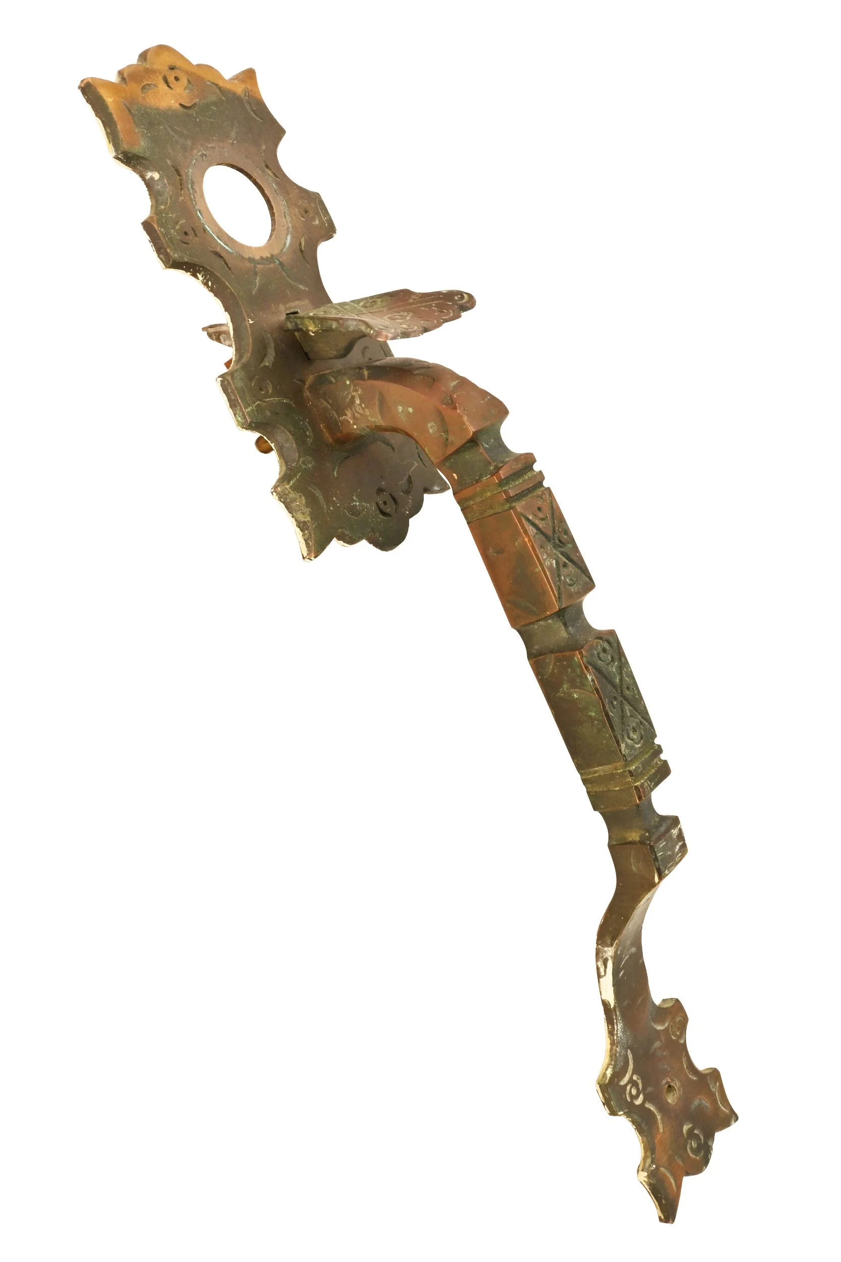 27043 massive brass tudor revival thumb latch 1.jpg