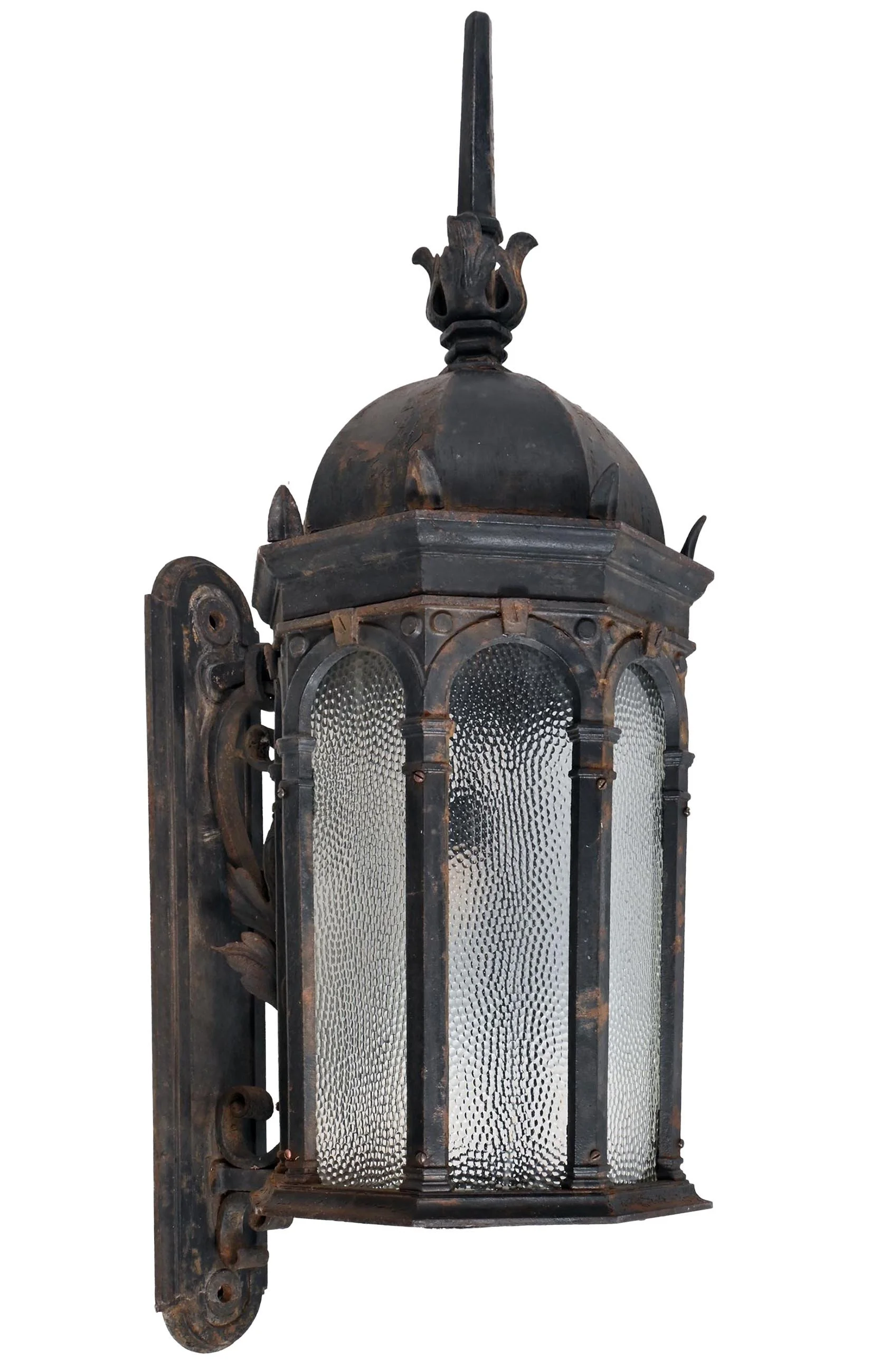 62313 pebbled glass iron sconces 6.jpg