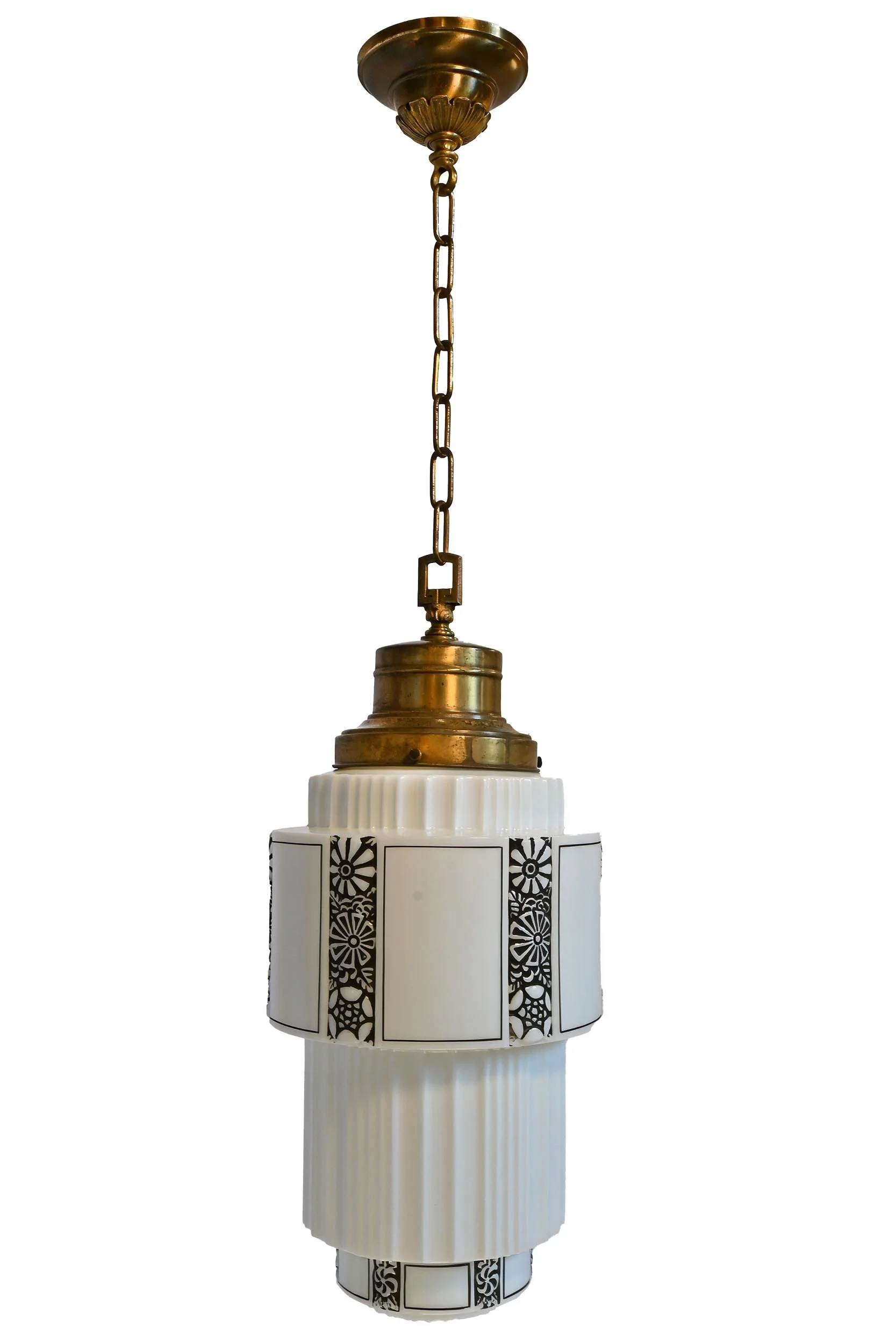 27311 brass pendant with deco skyscraper 1.jpg
