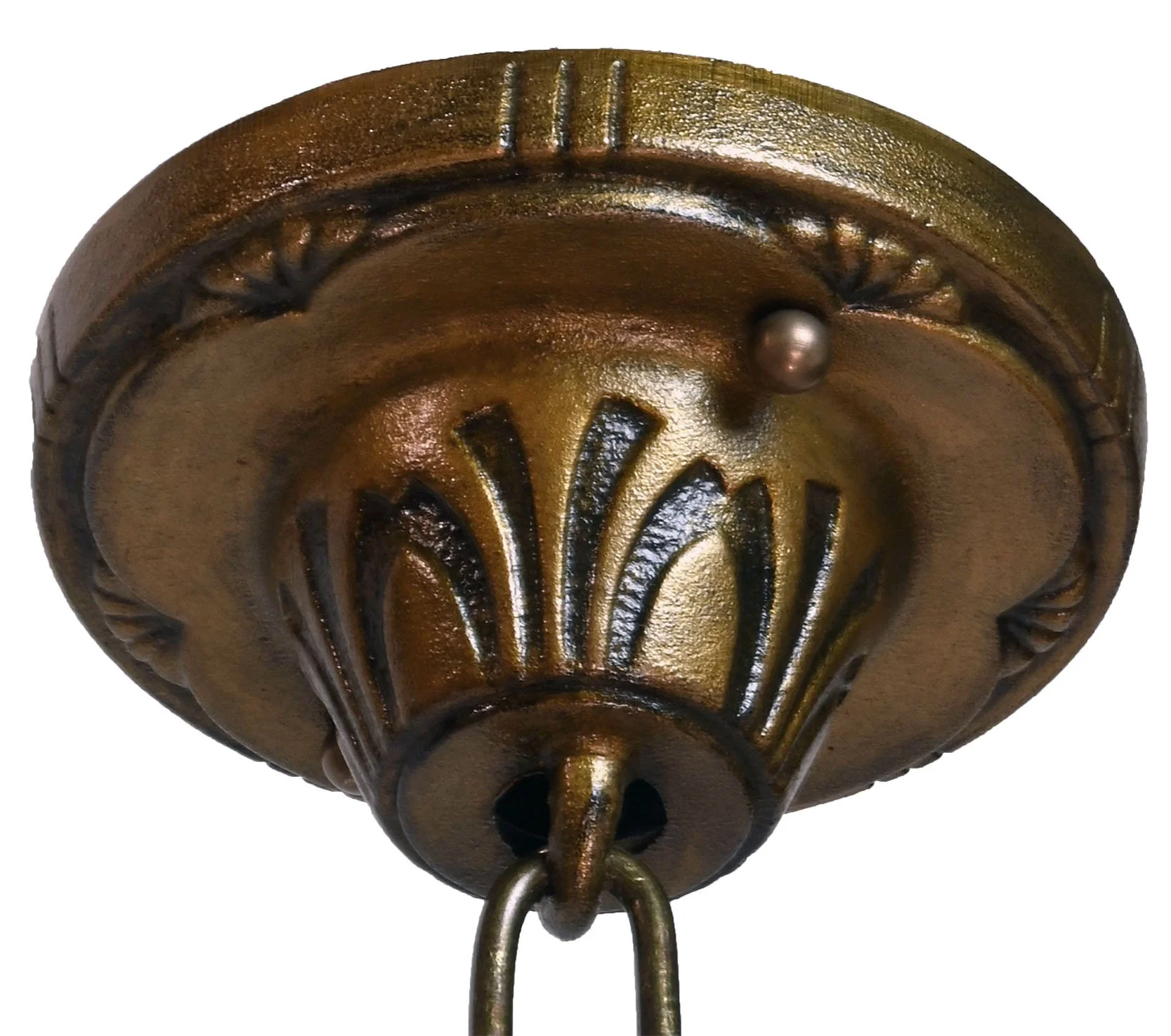 62149 three slipper shade chandelier recast.jpg