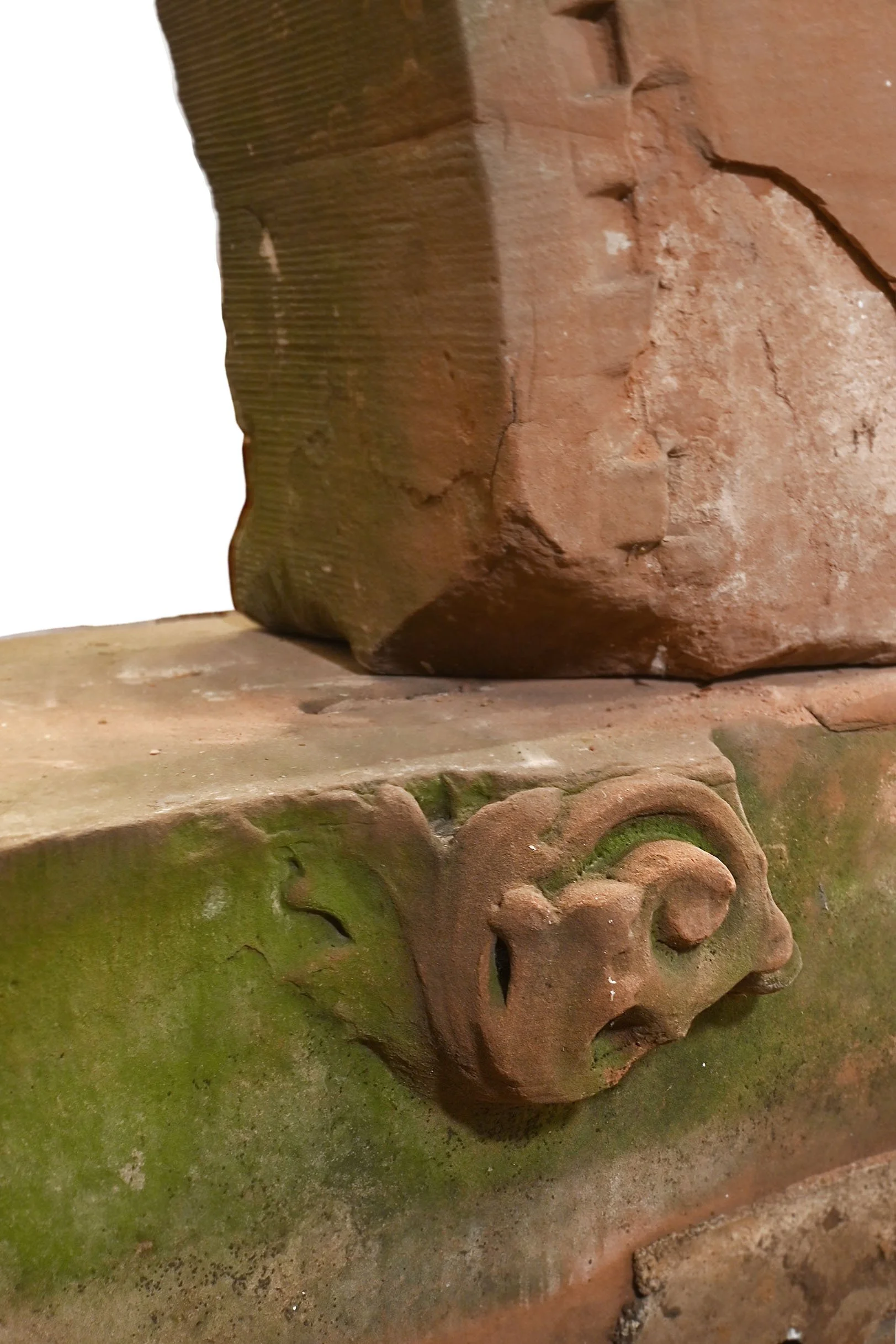 27654 carved brownstone lion's head fountain 3.jpg