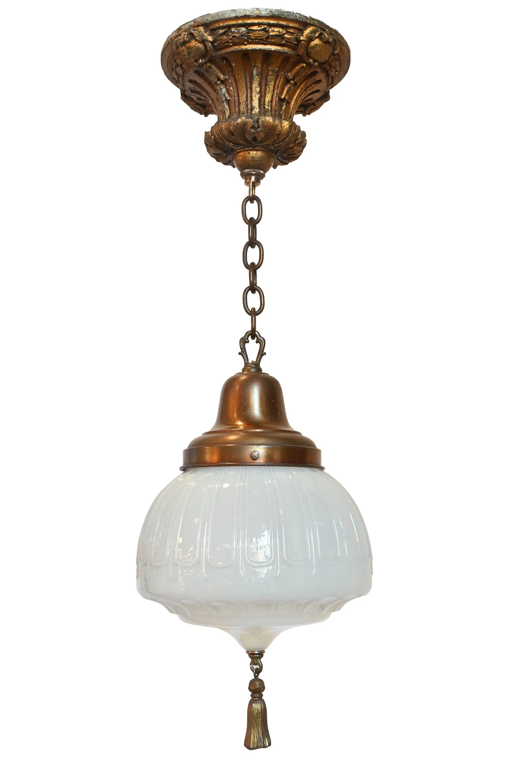 27288 gilted gesso canopy pendant with moonstone shade 1.jpg