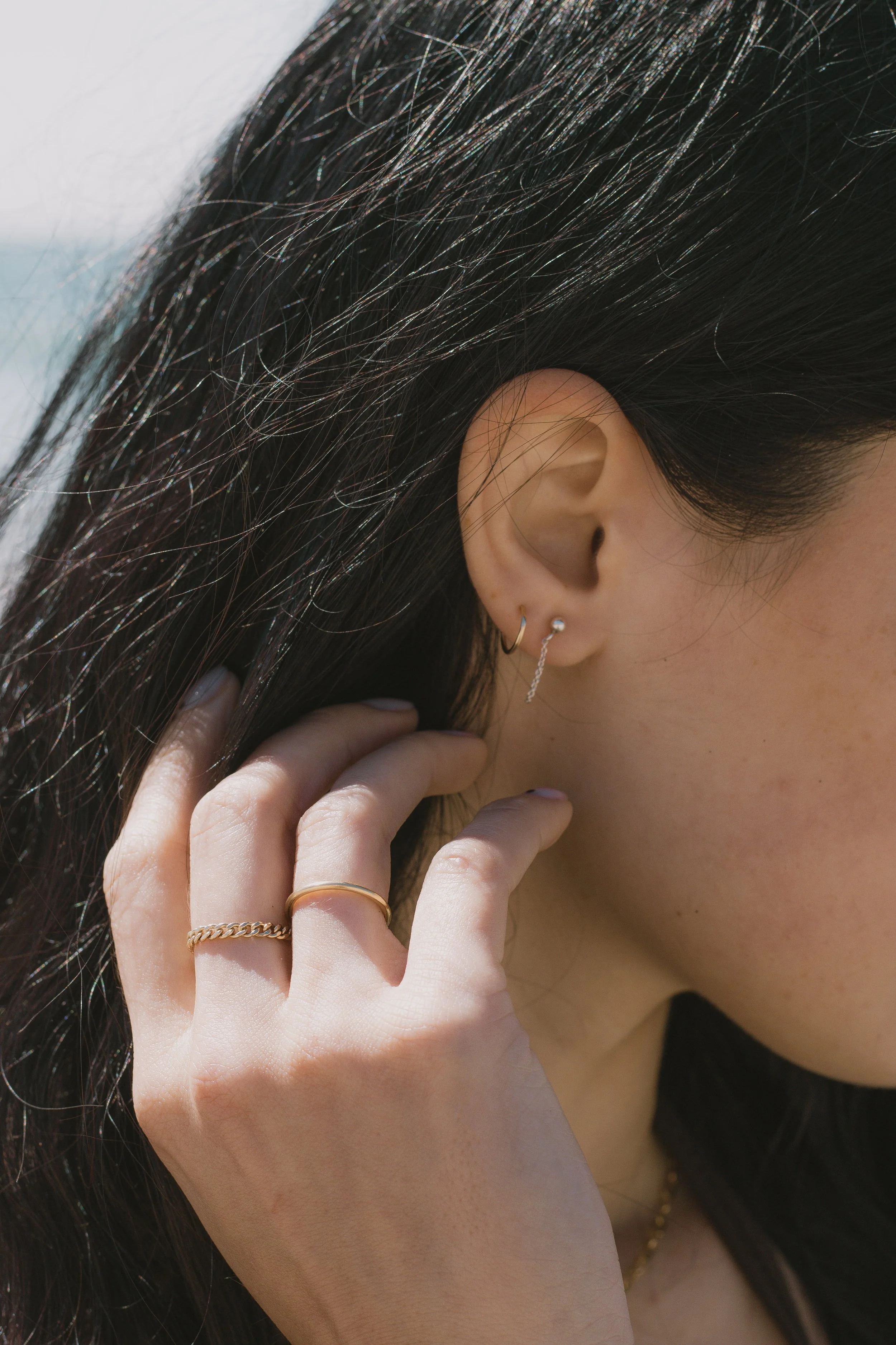 Chunky Curb Chain Ring