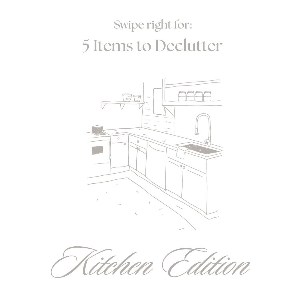 Quick 20 Minute Kitchen Decluttering Project ✨
