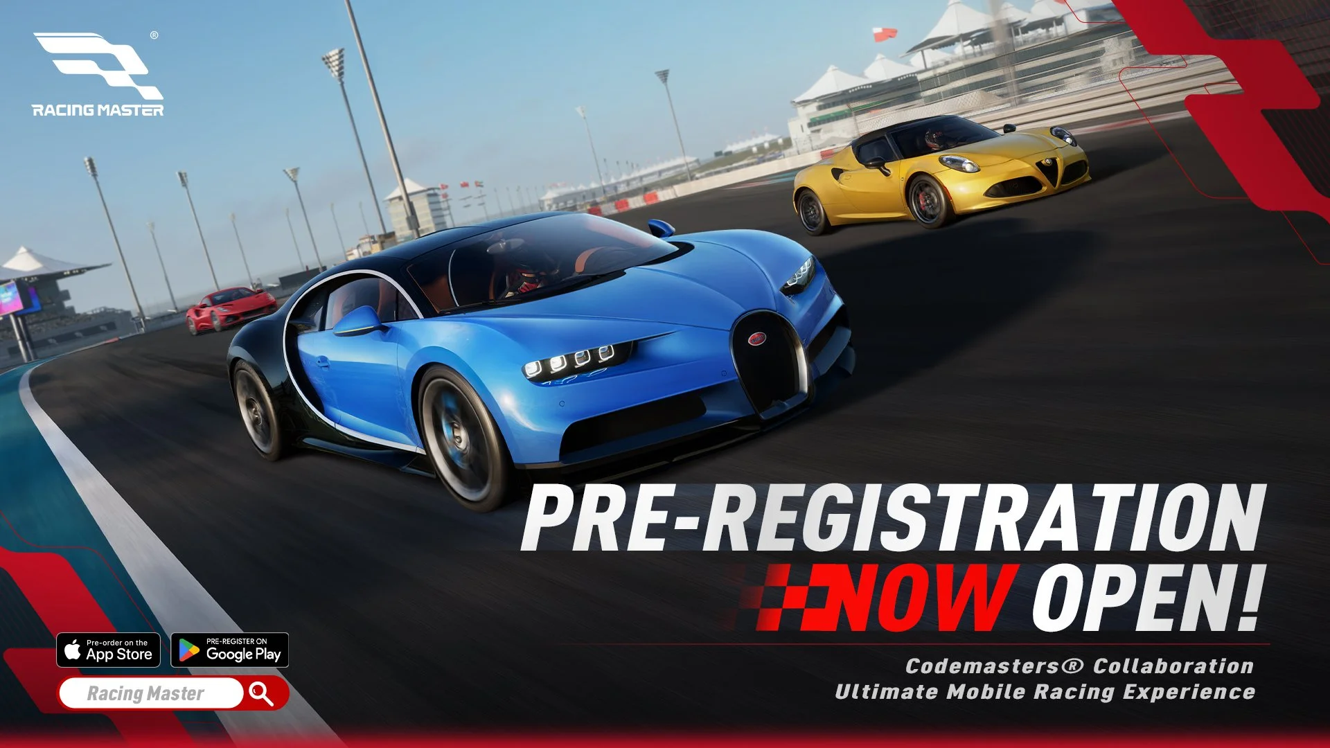 Racing Master Launches May 8 in North America, Europe, and the Middle East