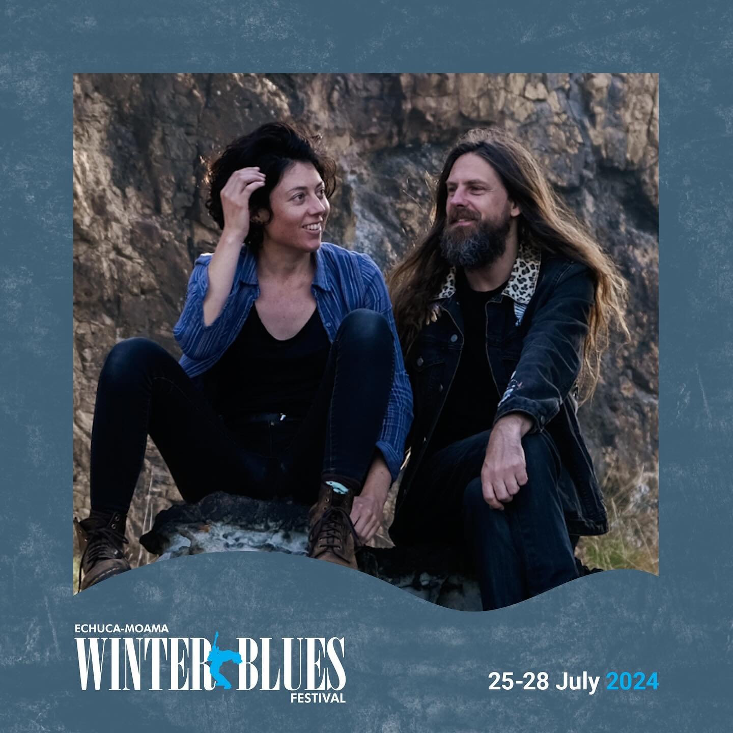 Exciting news! @sal_drums and I have just been announced for Echuca-Moama @winterbluesfestival in July 💙 I am overdue to visit Victoria so I&rsquo;m super honoured to get the call. See you down there in July 🙏🏽 (and stay tuned because I reckon the