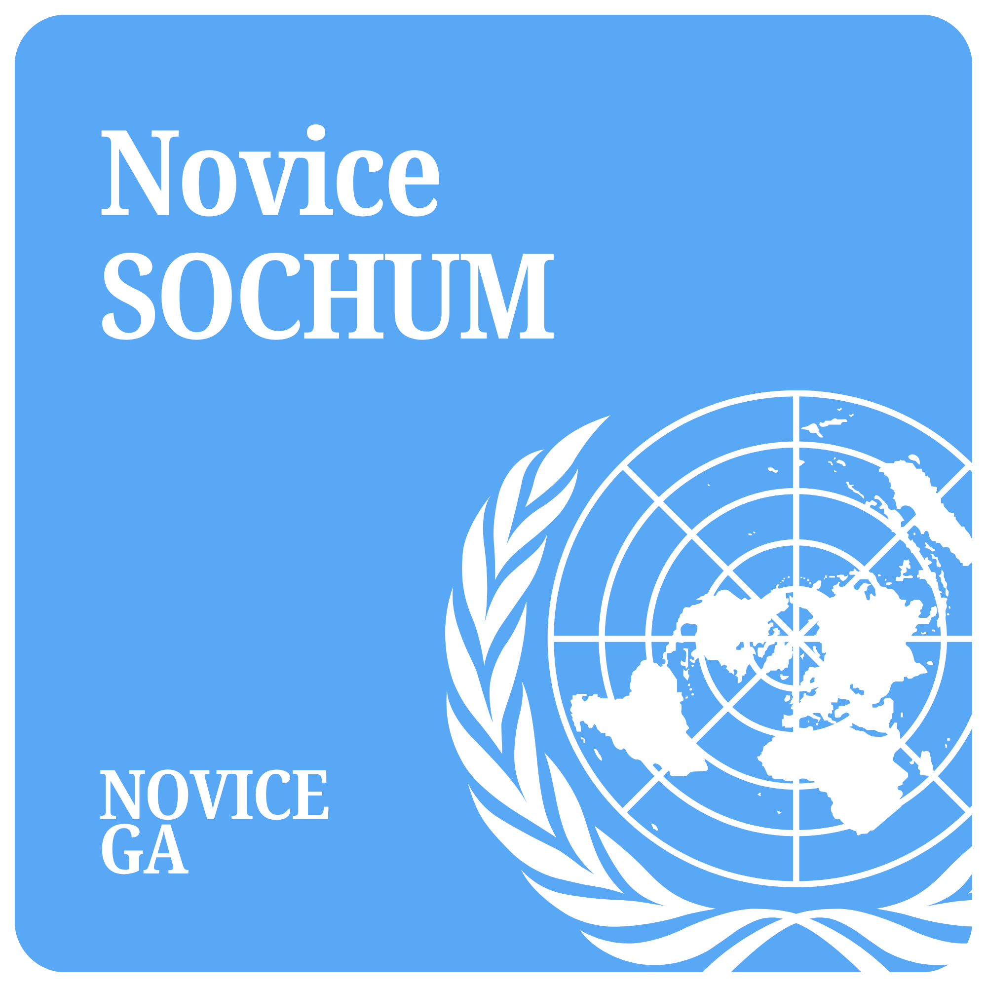 Novice: 3rd Committee of the UN: Social, Humanitarian, and Cultural Committee (SOCHUM)