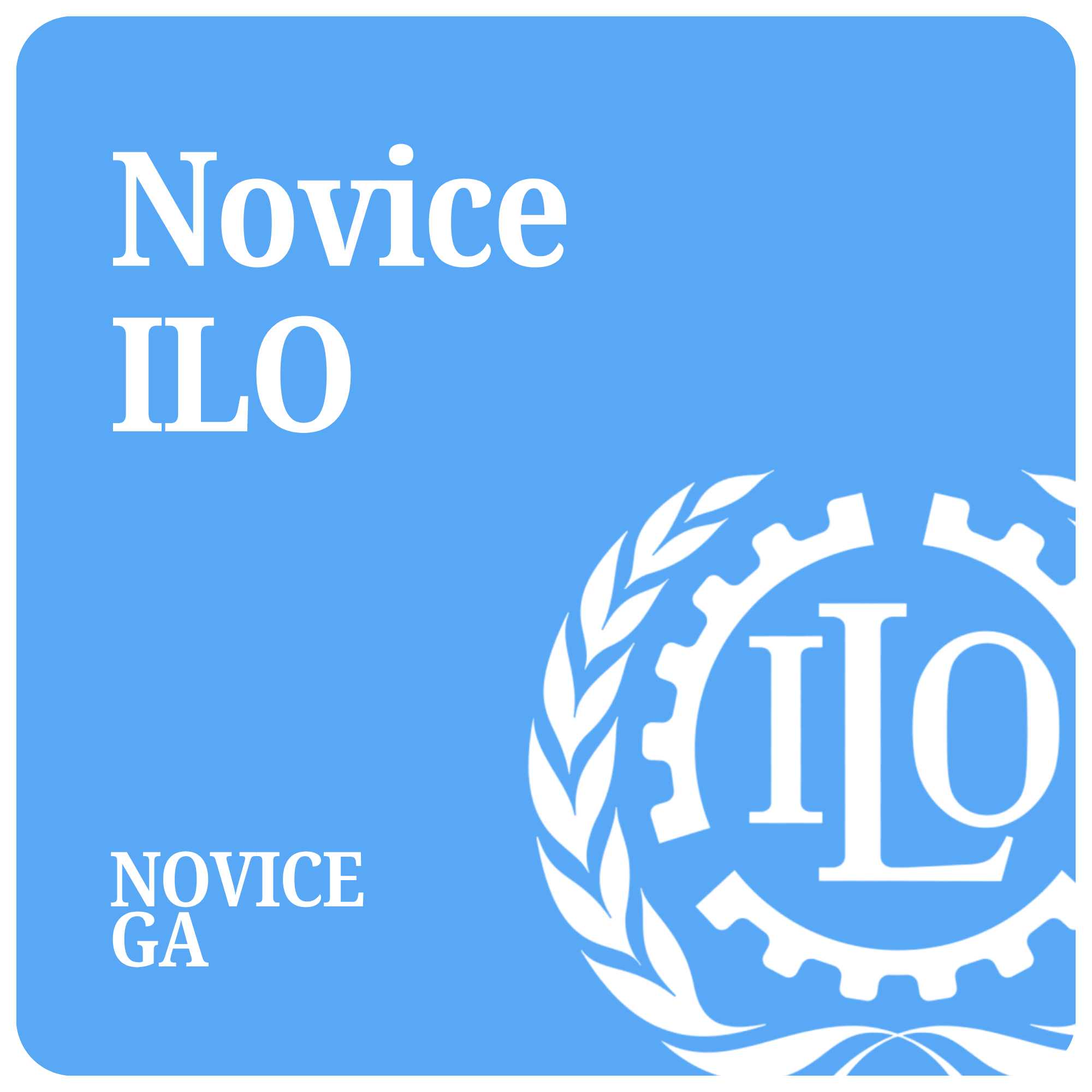 Novice: International Labour Organization (ILO)