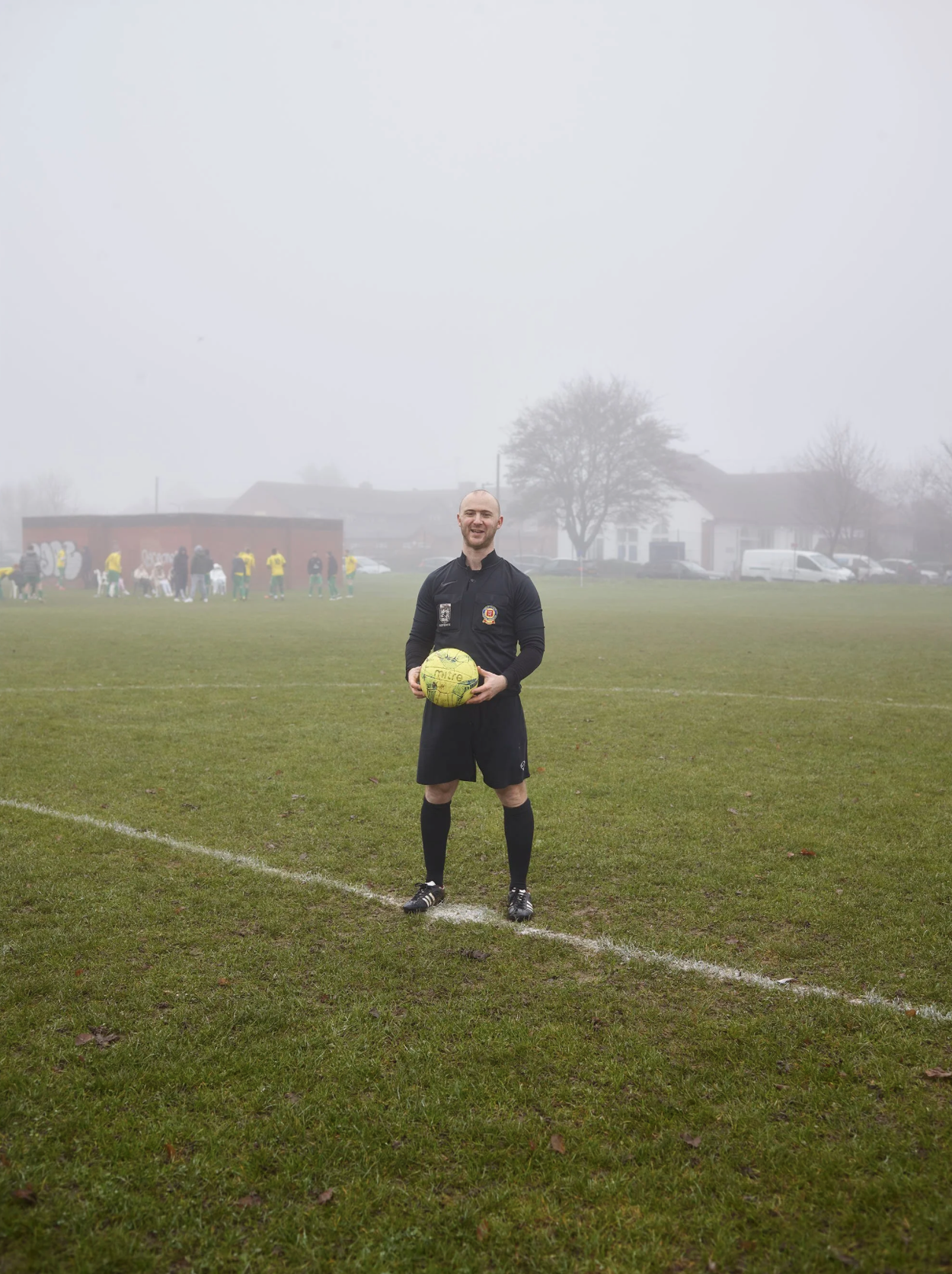 Match Official Glenn Michaels, Prittlewell (S) Reserves v Earls Hall United Sunday Reserves. Southend & Basildon Sunday Football League - Division 3. Venue: Bournes Green Park 11