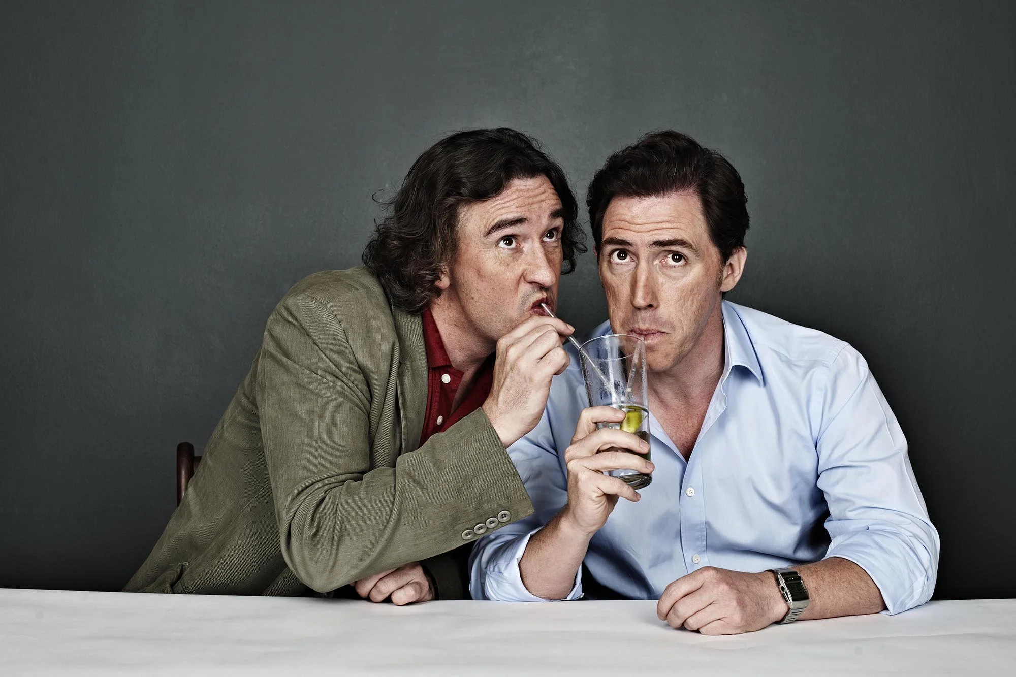 Steve Coogan & Rob Brydon, 2010.