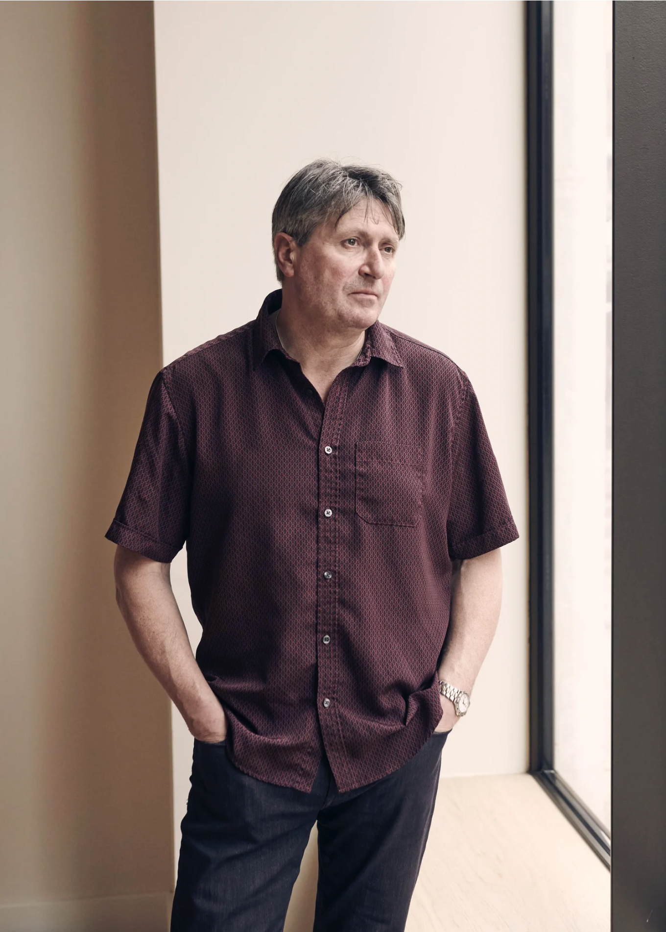 Poet Laurette Simon Armitage, London 2025