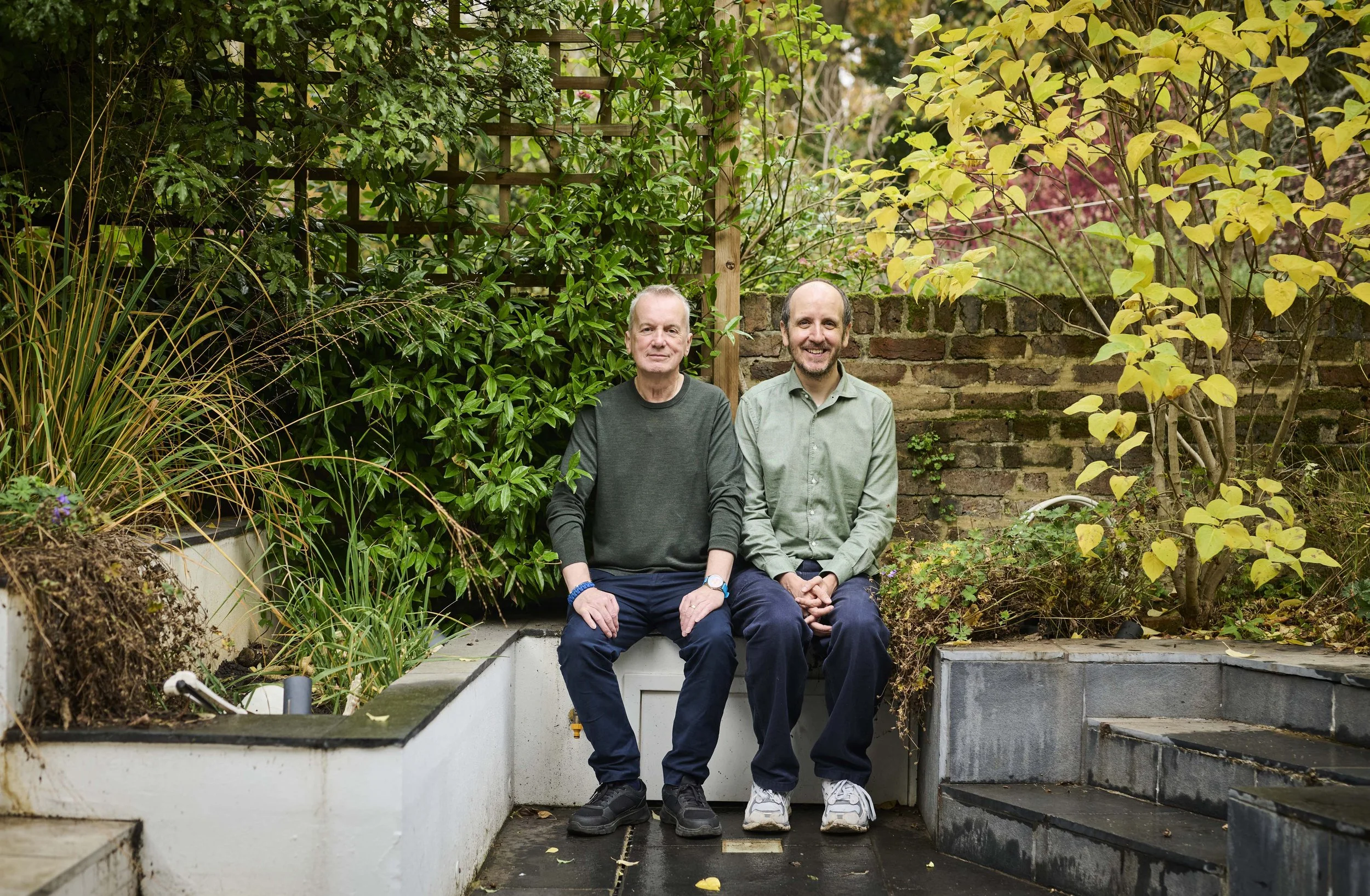 Frank Skinner & brother-in-law Jack Thorne, London, 2025