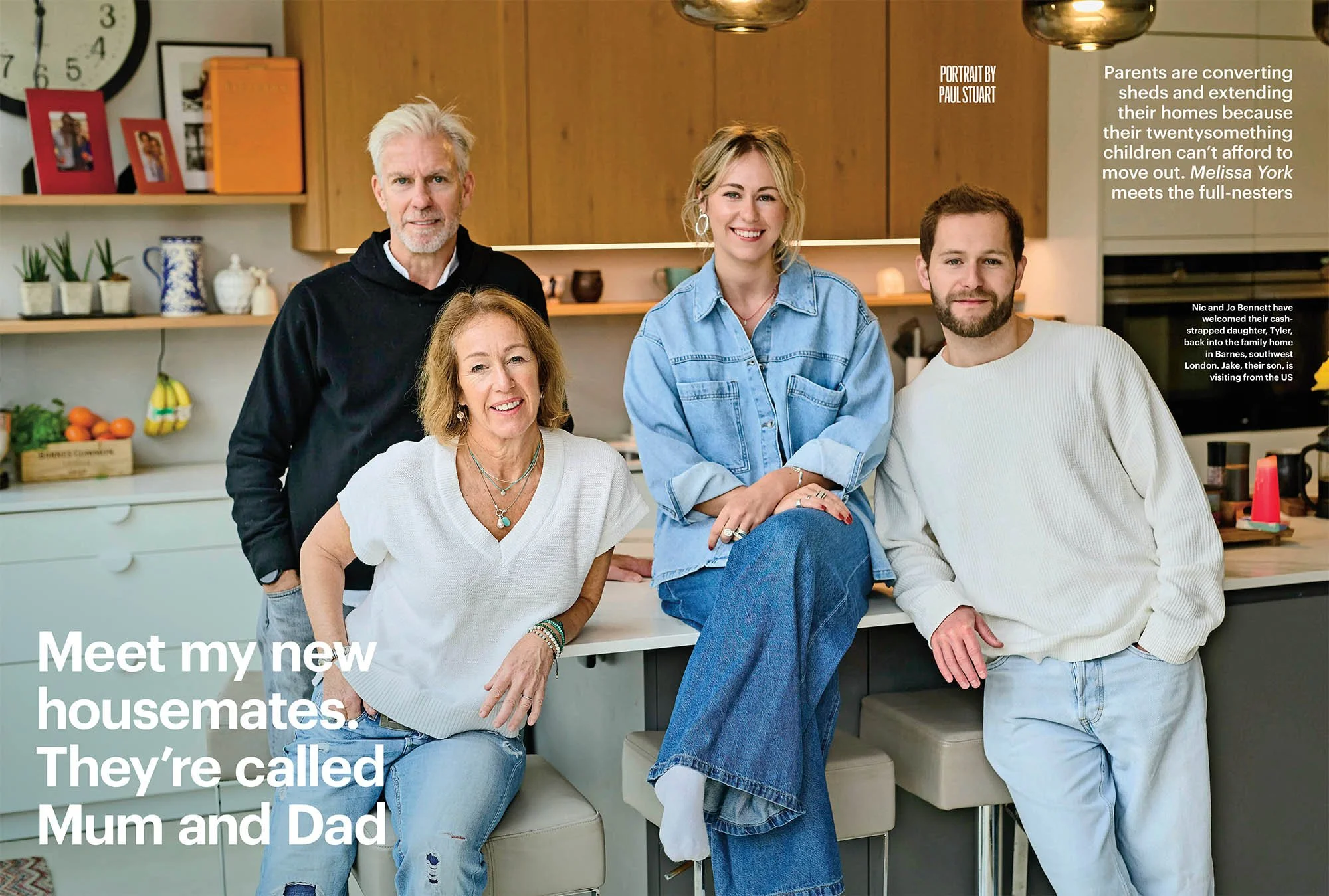 Adults living at Home - The Sunday Times Magazine.