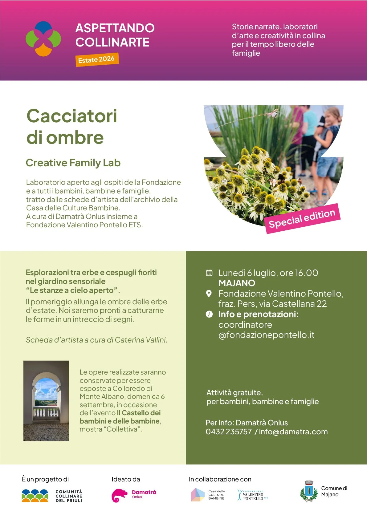 laboratorio artistico e creativo "Cacciatori di ombre"