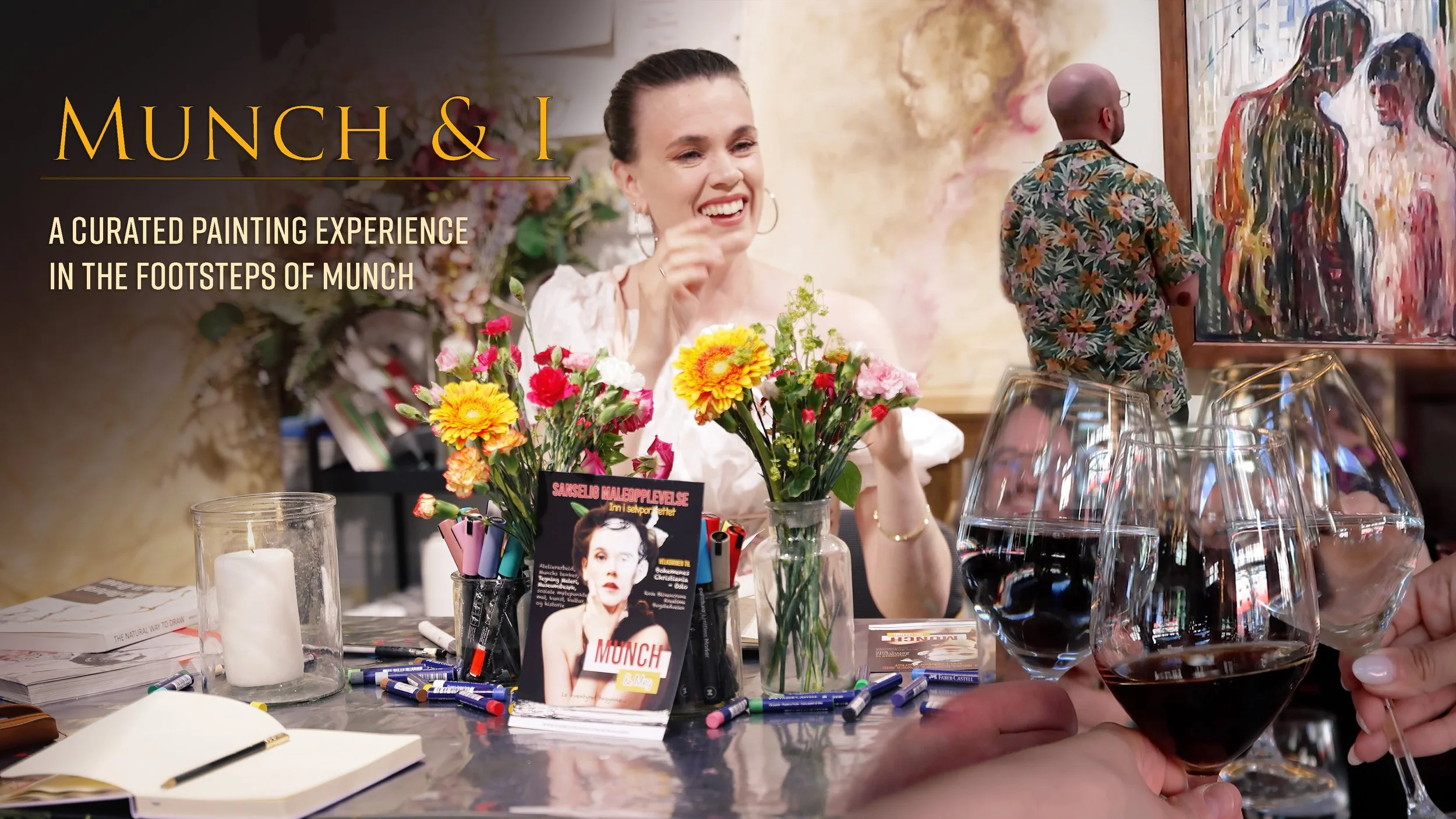 Munch &amp; I - A curated painting experience in the footsteps of Munch