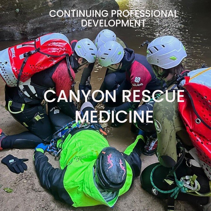 *EOI FOR NEW COURSE*

CPD: CANYON RESCUE MEDICINE: 5 days advanced training

@RescueMED and Roam Adventures and Training is proud to present a new course for medical professionals, paramedics or any practitioner requiring Continuing Professional Deve