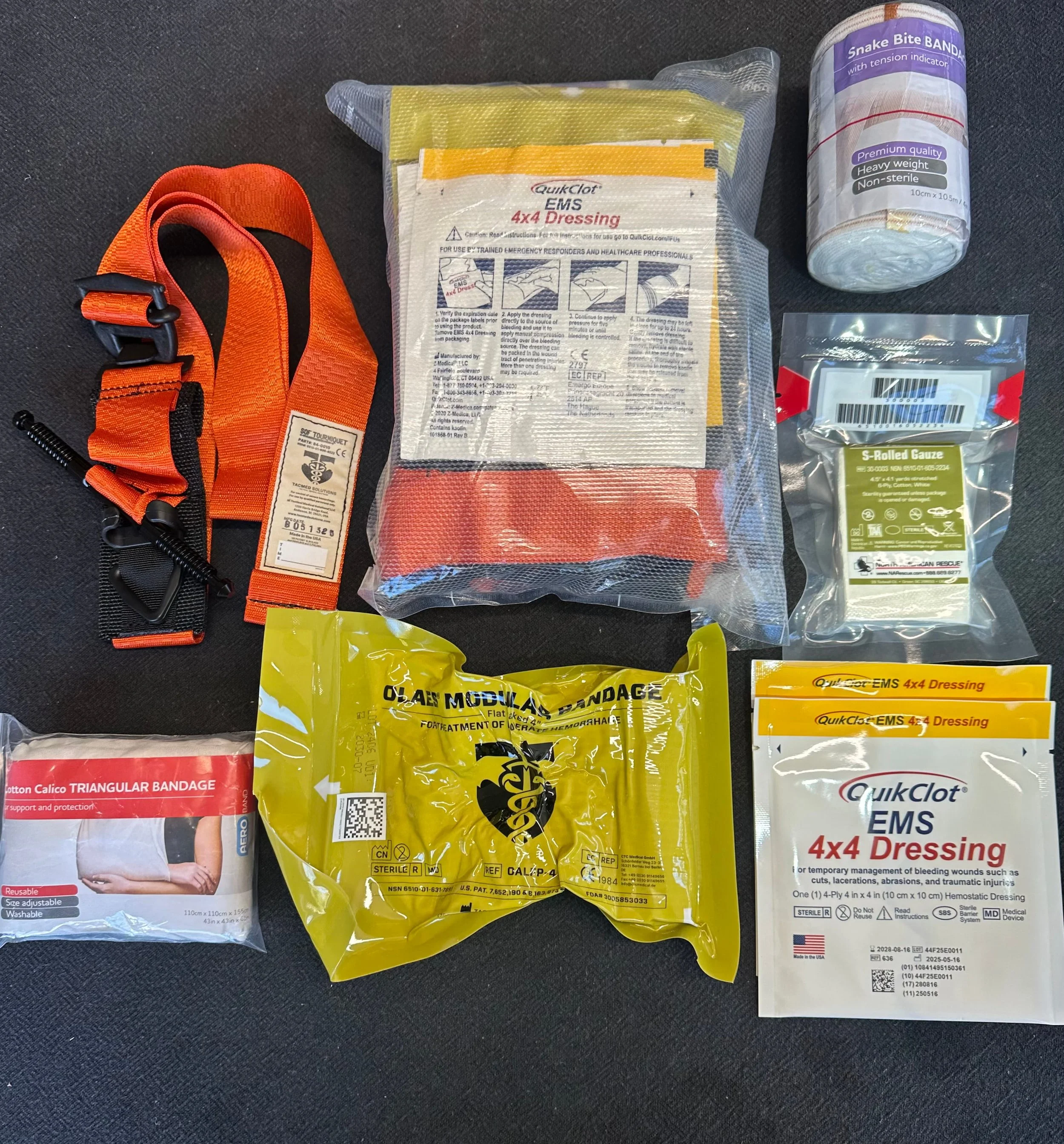 First Aid Kit and Survival Gear for Canyoning - Part 1 - First Aid Kit