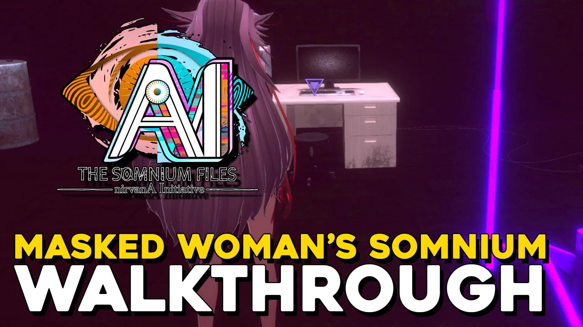 AI: THE SOMNIUM FILES - nirvanA Initiative Masked Woman's Somnium Walkthrough (copia)