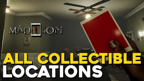 Madison All Collectible Locations (All Red &amp; Blue Photos)