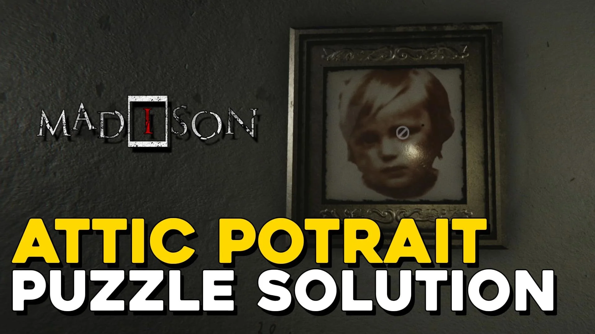 Madison Attic Potrait Puzzle Solution Render