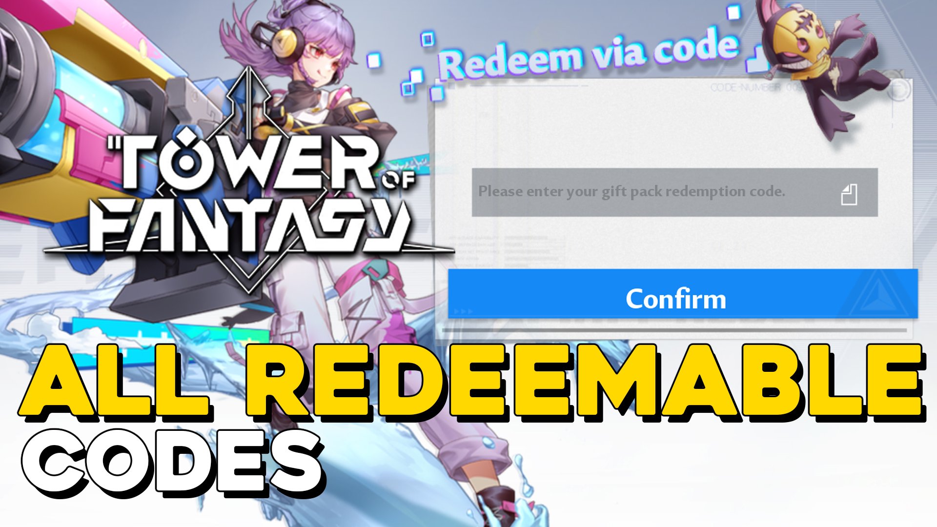 Tower of Fantasy: How to Redeem Gift Codes! 