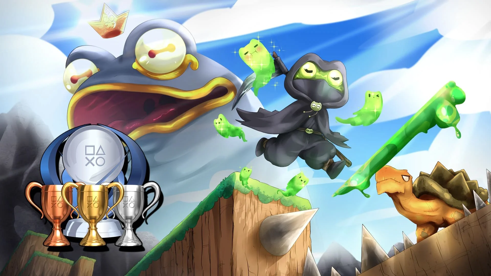 Frog's Job Trophy List 