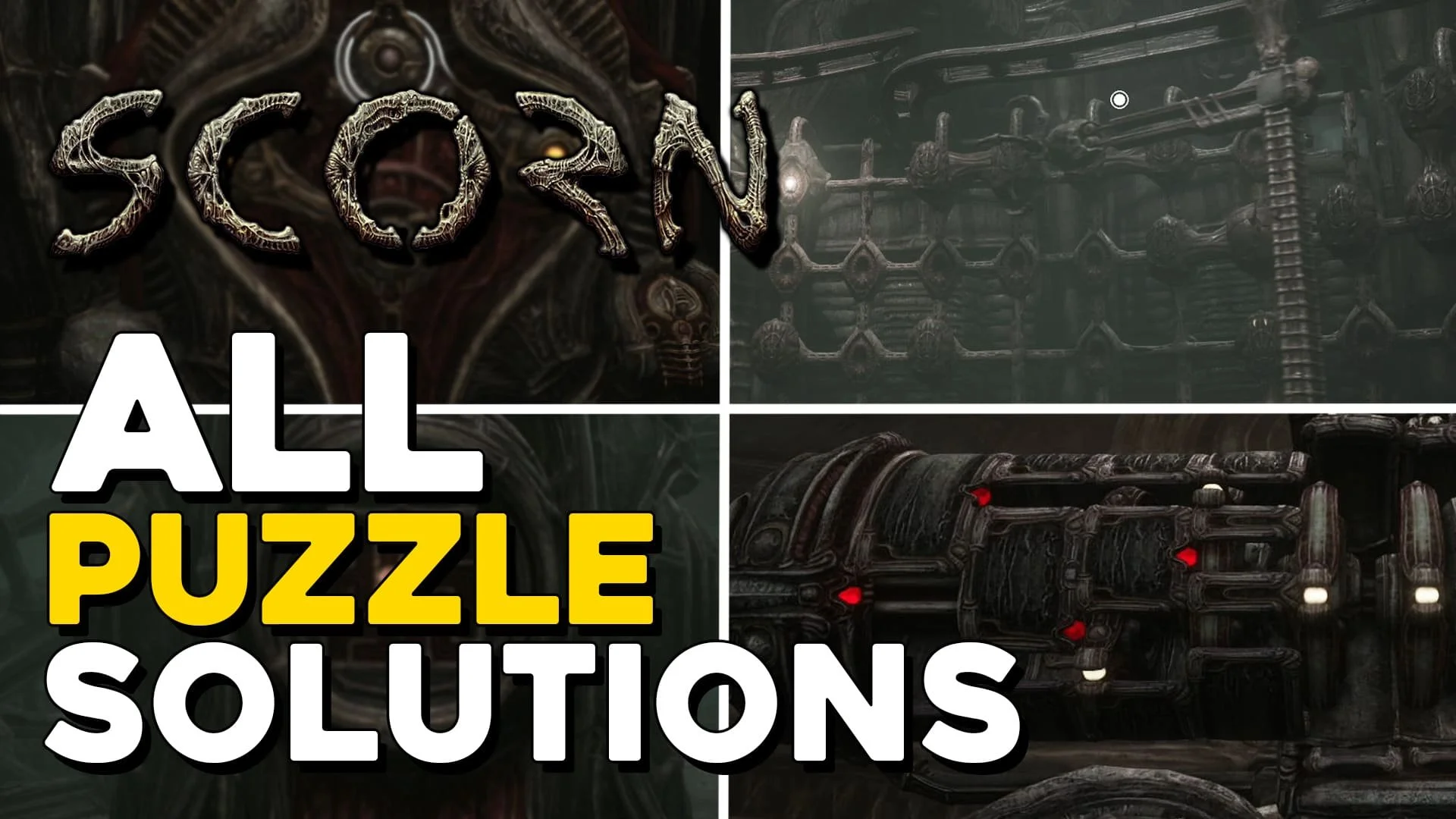 Scorn All Puzzle Solutions