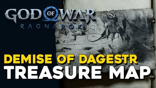 God Of War Ragnarok Demise Of Dagestr Treasure Map Solution