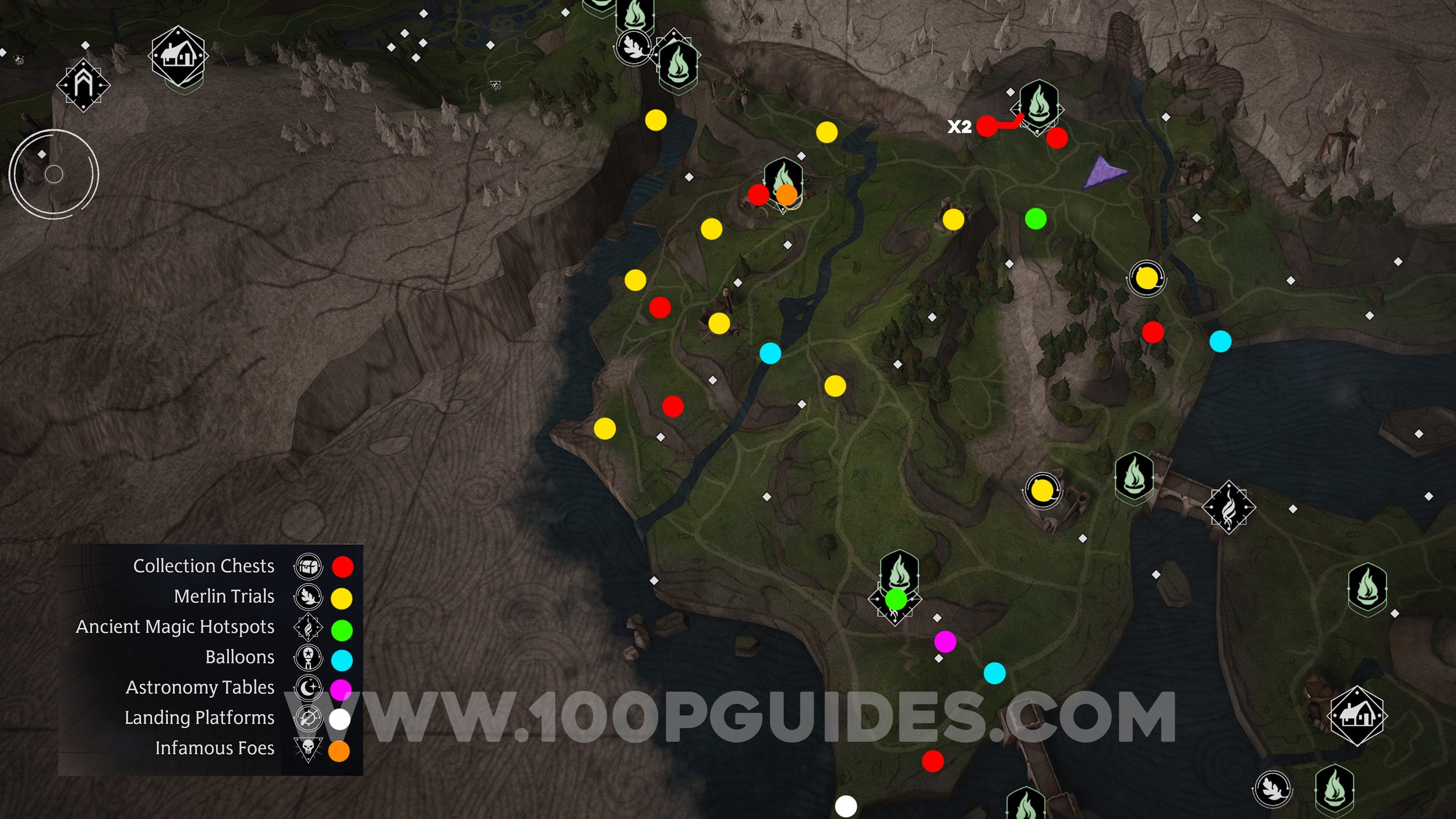 Hogwarts Legacy How to Reach Poidsear Coast (South Half of Map)