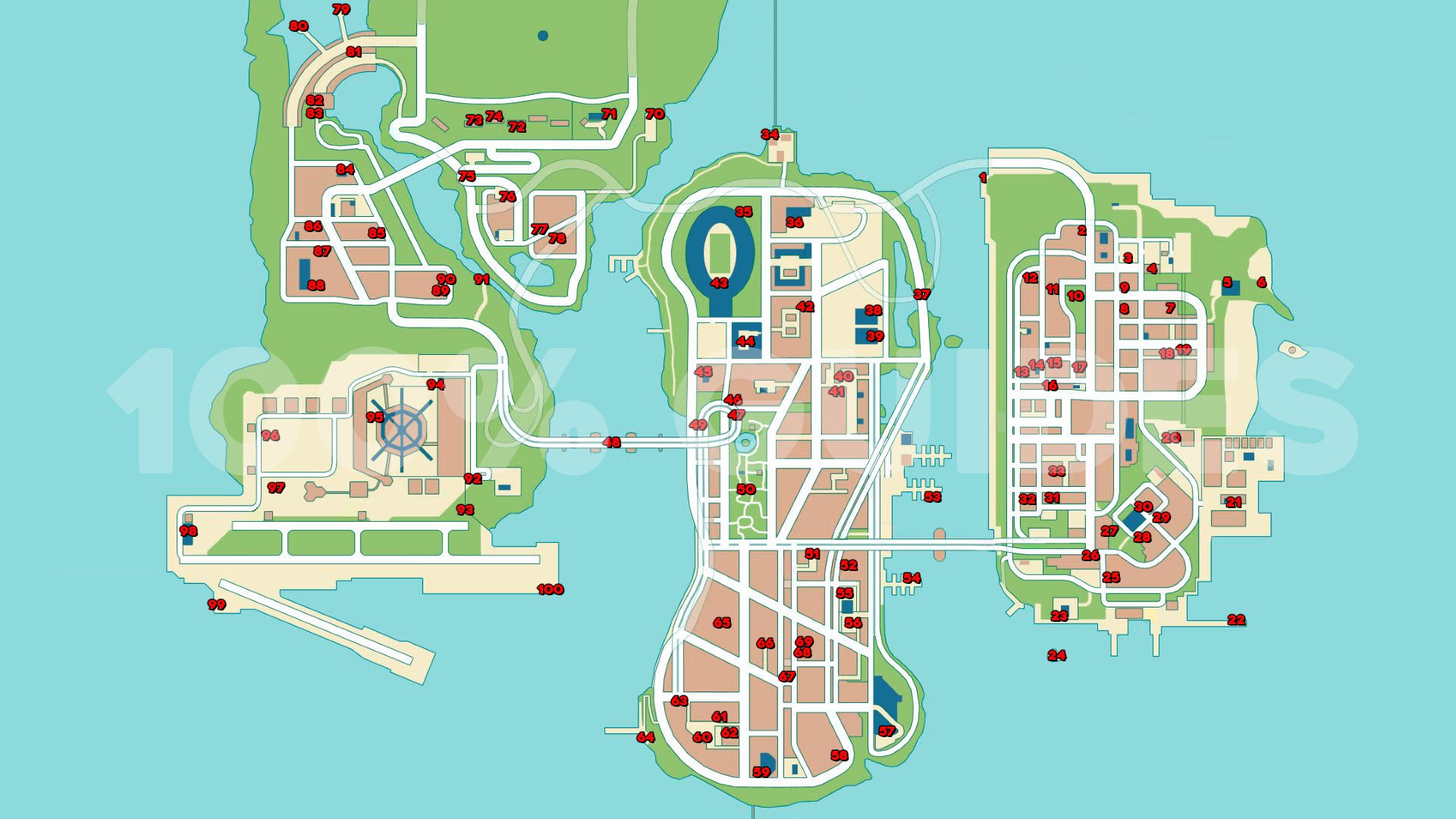 Grand Theft Auto 3 Definitive Edition All 100 Hidden Package Locations ...