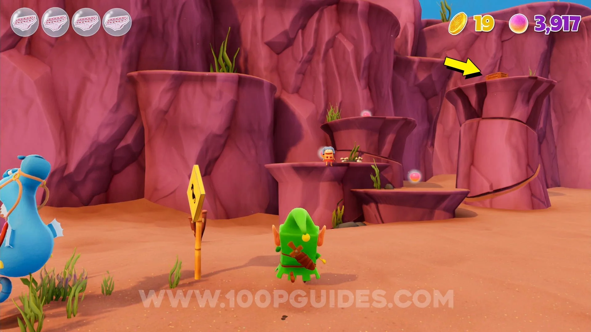 Spongebob Squarepants The Cosmic Shake All Secret Locations (All Spatulas) — 100 Guides