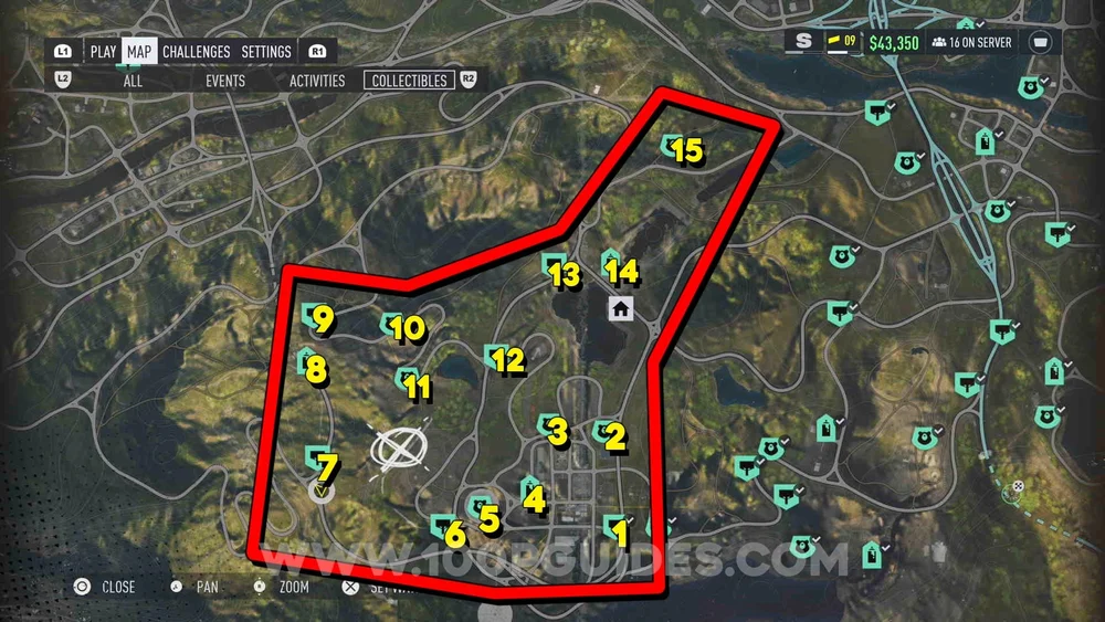 Need For Speed Unbound Lakeshore Quarry All Collectible Location — 100