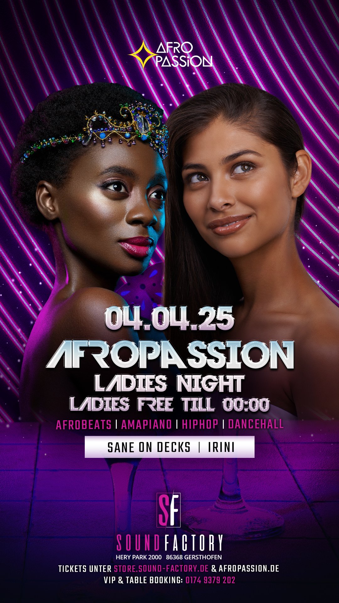 GLAMOROUS LADIES NIGHT! Ladies, it's time to put on your hottest outfits and conquer the night - is ALL ABOUT YOU, because you make this party