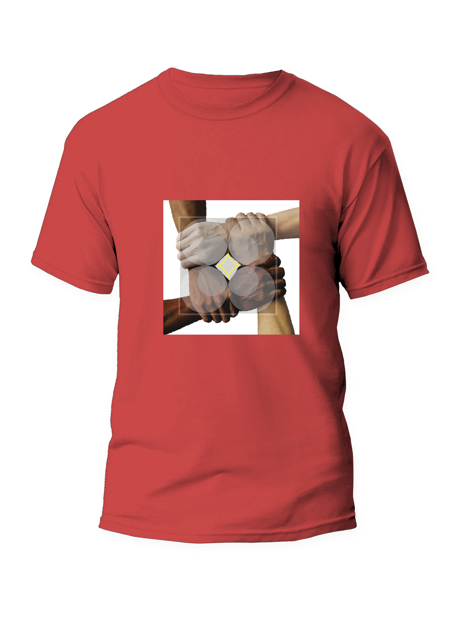 Human Classic Red Tshirt Front-2.png