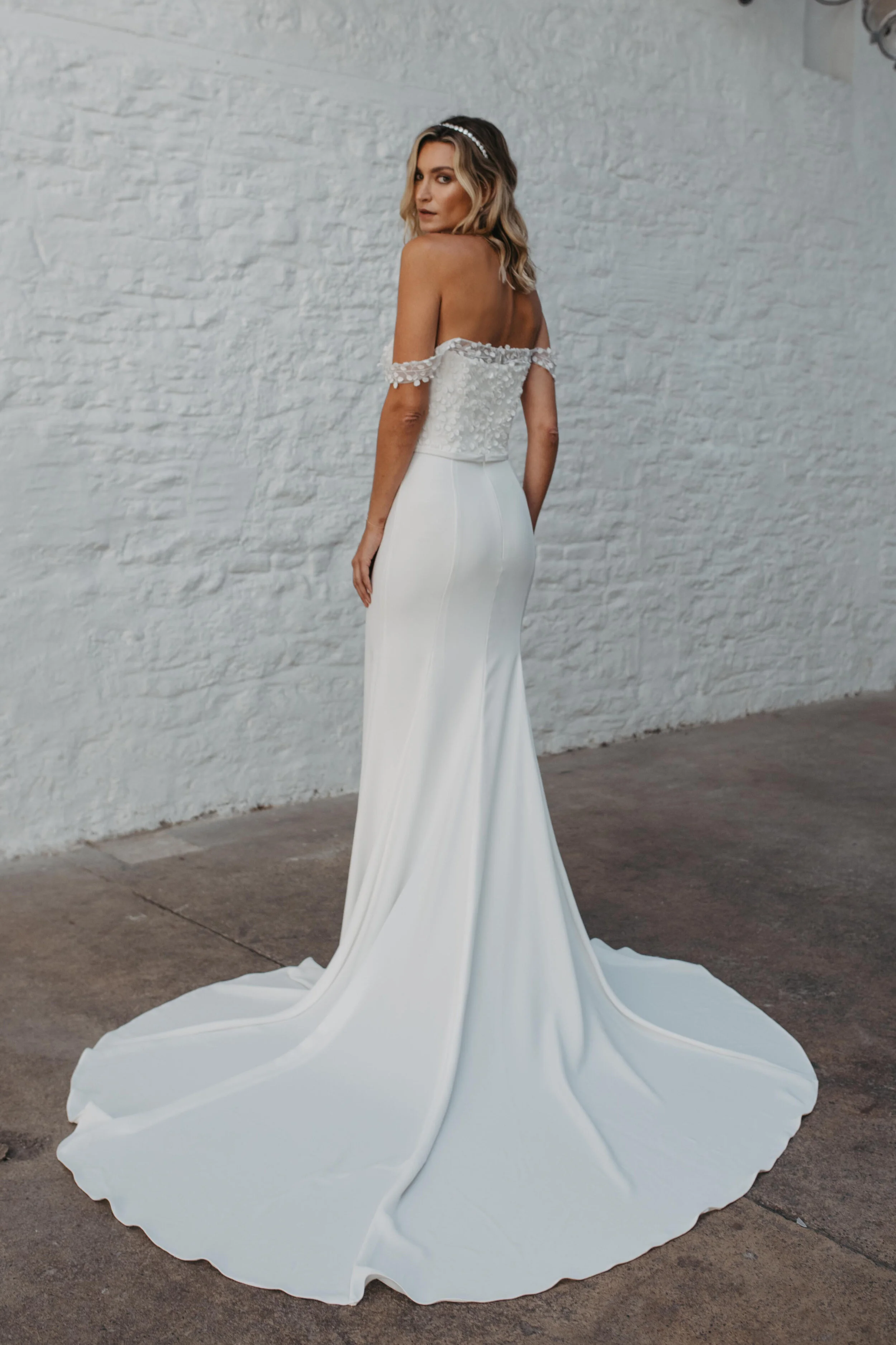 Love Story Bride | Bella Bardot Wedding 