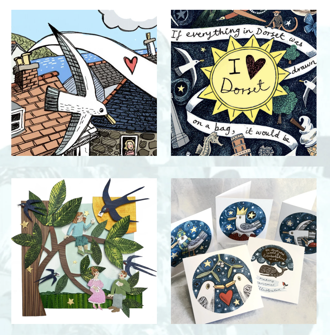 Who's a pretty boy then, parrot illustration