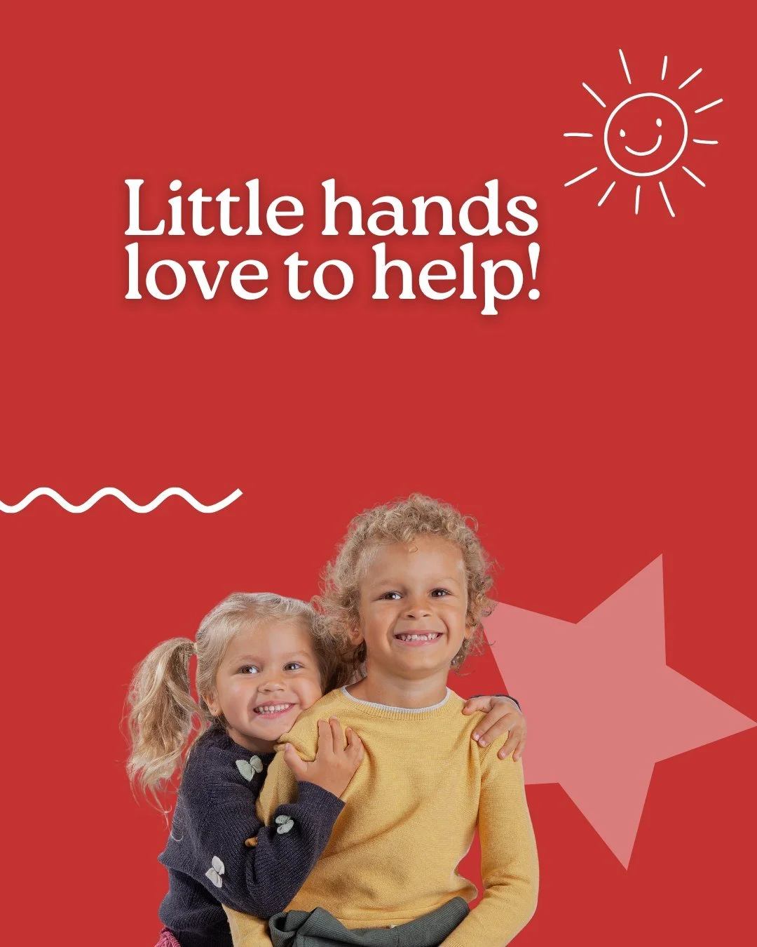 Little hands love to help, even if the job takes a little longer or gets a little messier. Whether they&rsquo;re stirring, stacking, sweeping or simply standing by your side, their eagerness to be involved is something truly special. 

These small mo