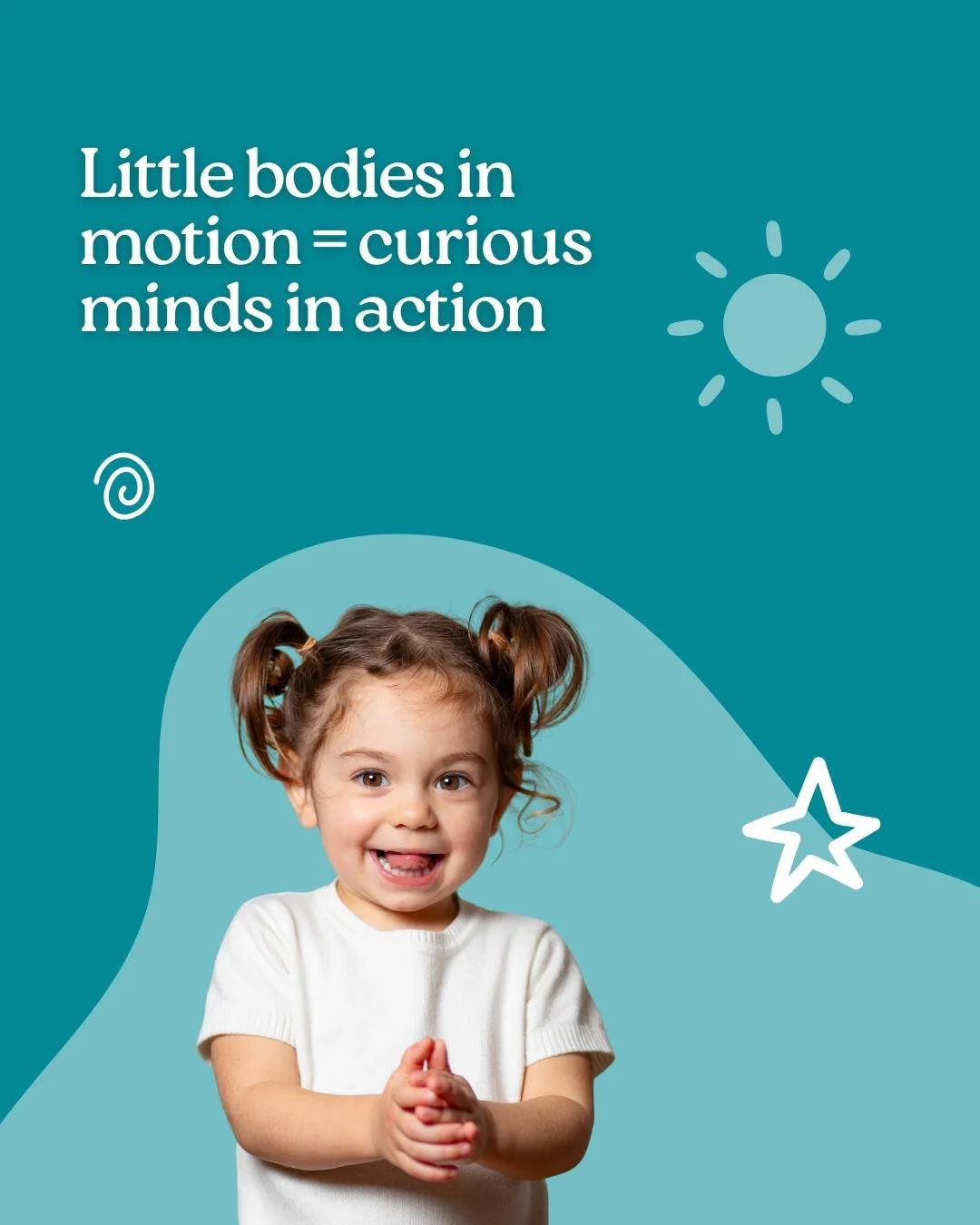 Encouraging movement and play helps children grow physically, socially and emotionally. 

Through play, they develop creativity, focus and confidence while building a foundation for lifelong learning and wellbeing.