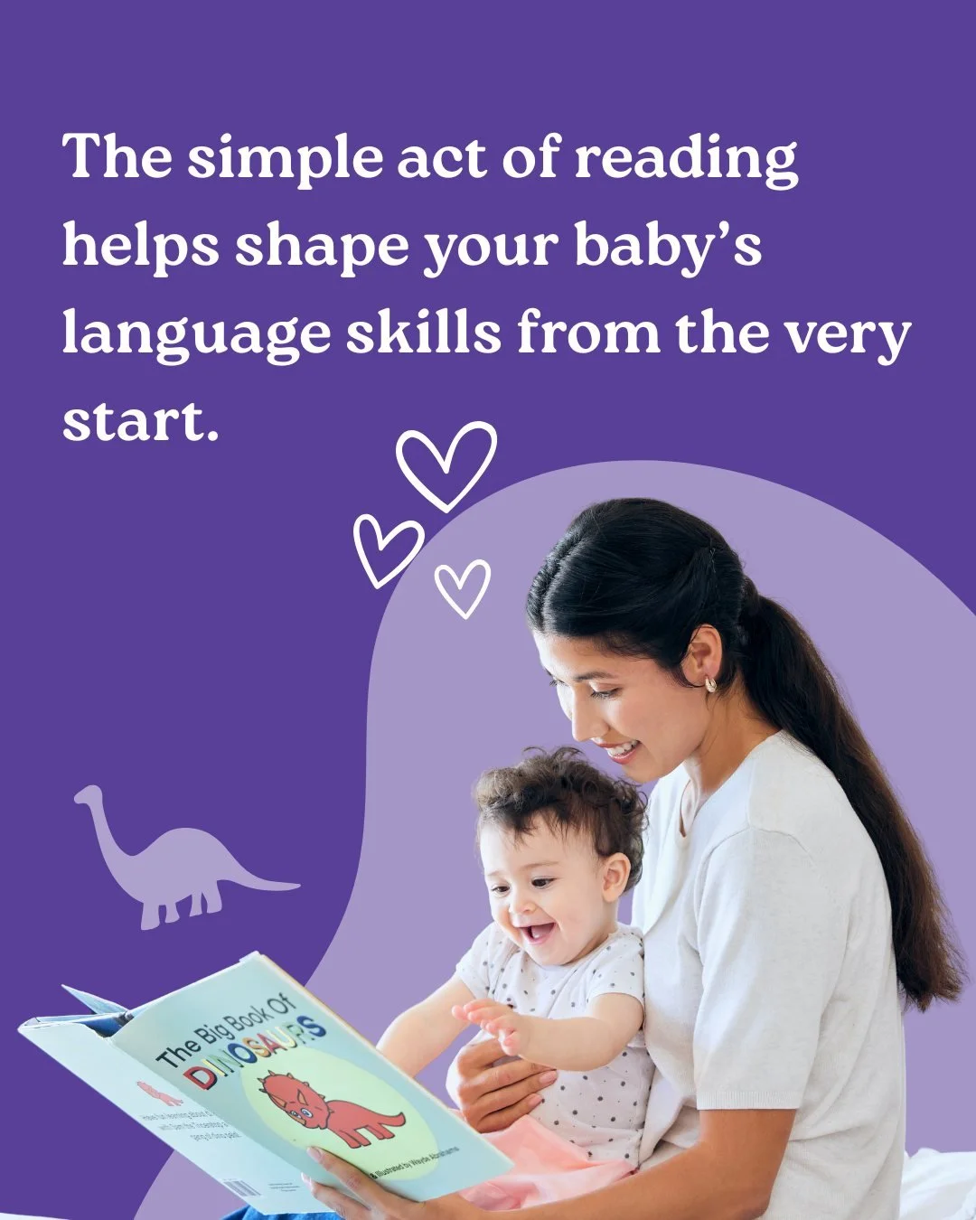 Reading to your baby might feel small, but it plays a big role in how they learn language from the very beginning.