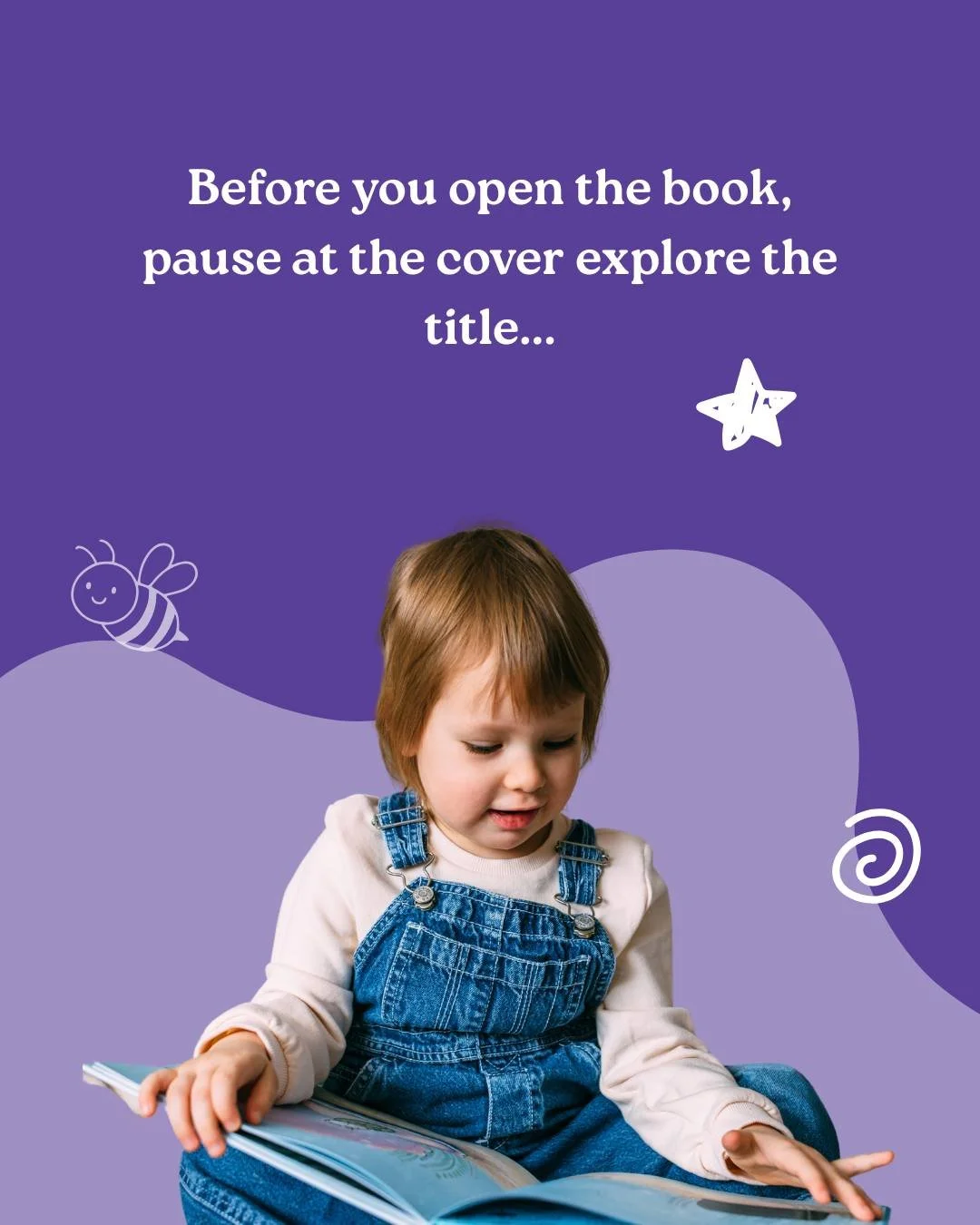 Trace the title with little fingers. Study the illustrations. Ask your child what they notice, what they wonder or what they think might happen next.

Those small conversations build big readers.