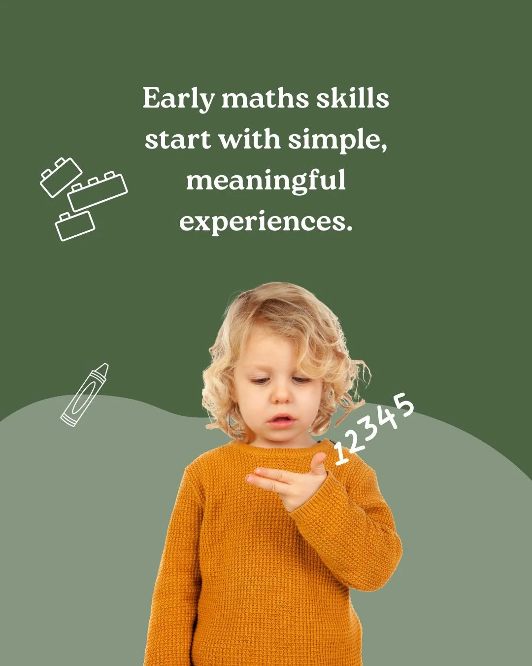 Numbers are everywhere, sharing snacks, noticing &ldquo;one more&rdquo; or &ldquo;all gone.&rdquo; These small, playful moments help build your child&rsquo;s confidence and curiosity with numbers every day.