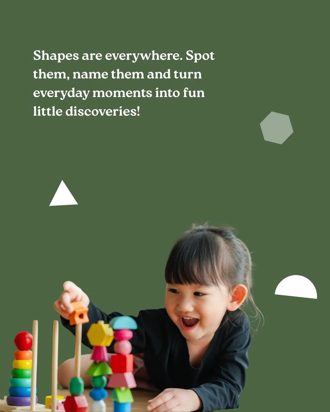 Shapes are everywhere! On windows, plates and little hands at play. Spot them, name them and turn everyday moments into warm, joyful discoveries you can share together.