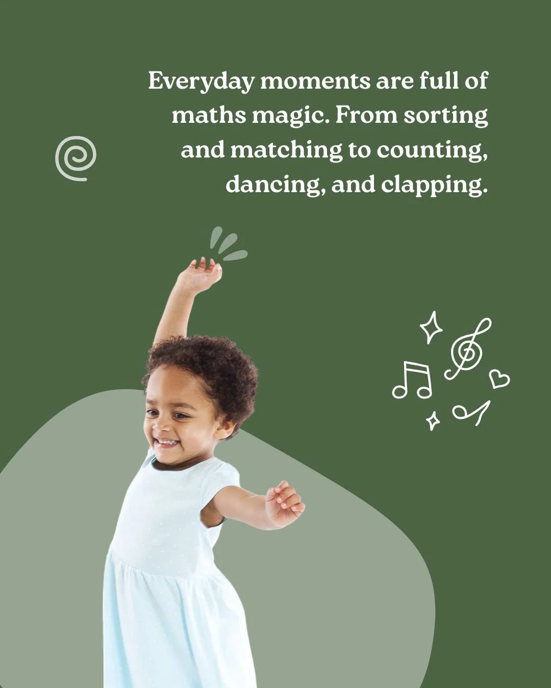 Maths is everywhere in the little things we do ✨

 From sorting and matching to counting, dancing and clapping along, everyday play becomes a chance to learn.

Through these simple moments, children grow in confidence while discovering and understand