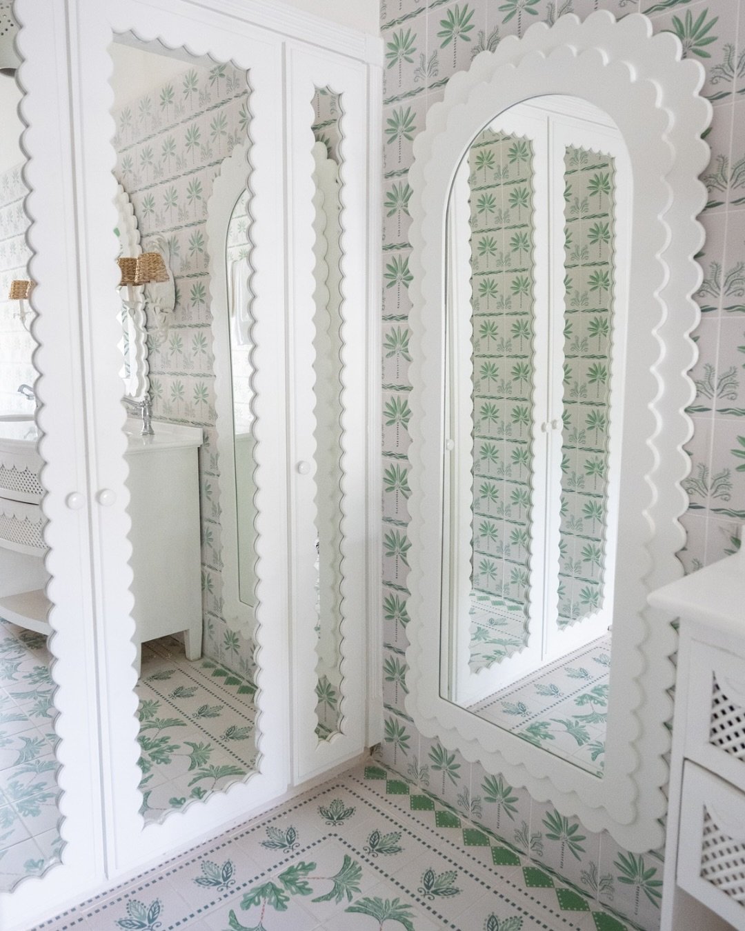 Created for Cobblers Cove, these charming porcelain tiles are available to order through @bertandmay