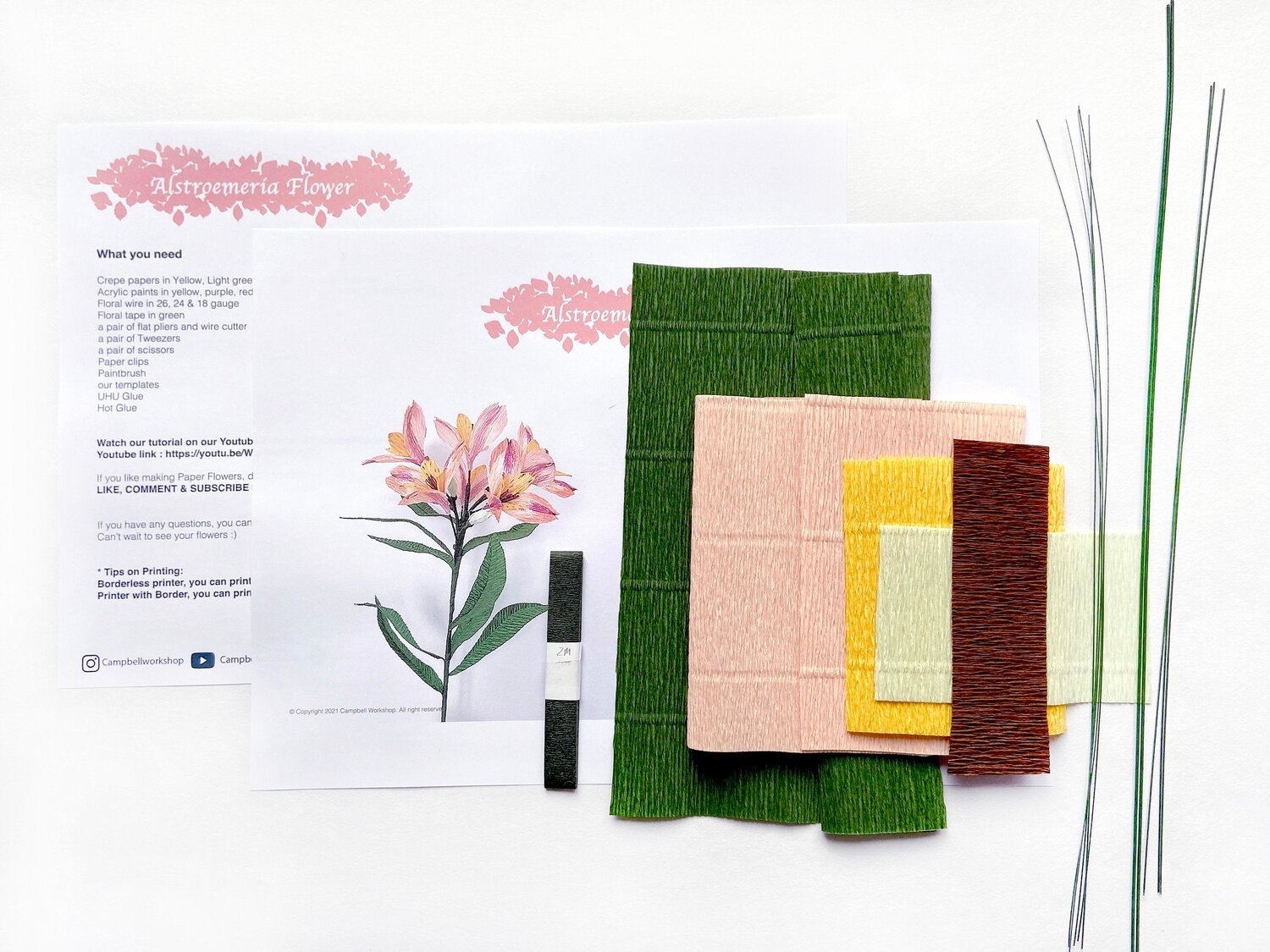 Alstroemeria Kit by Campbell Workshop