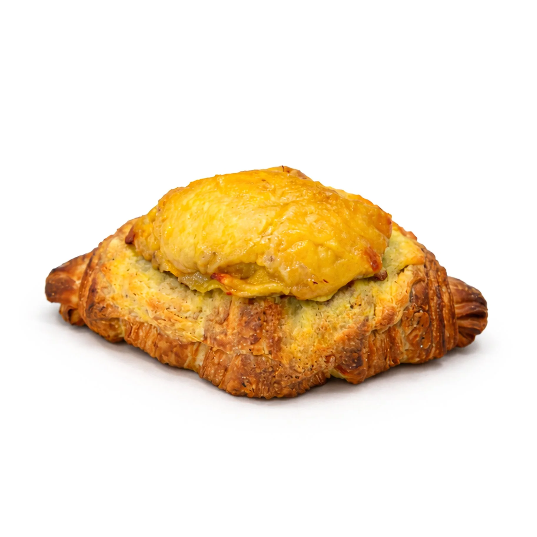 Durian salted egg croissant · $8.75