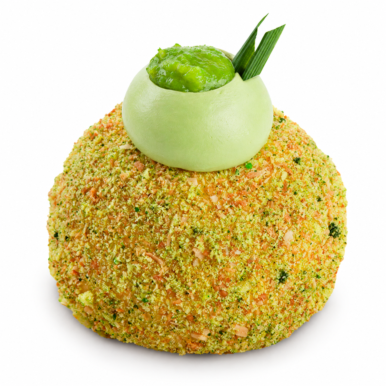 Green Sticky Rice Lava Bun