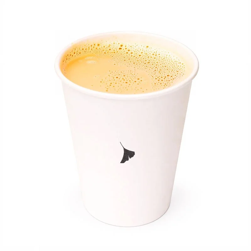 Jasmine milk tea  (hot) · $6.50