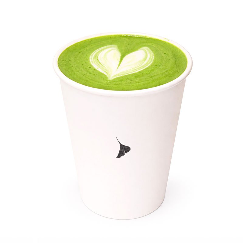 Matcha latte (hot) · $6.50